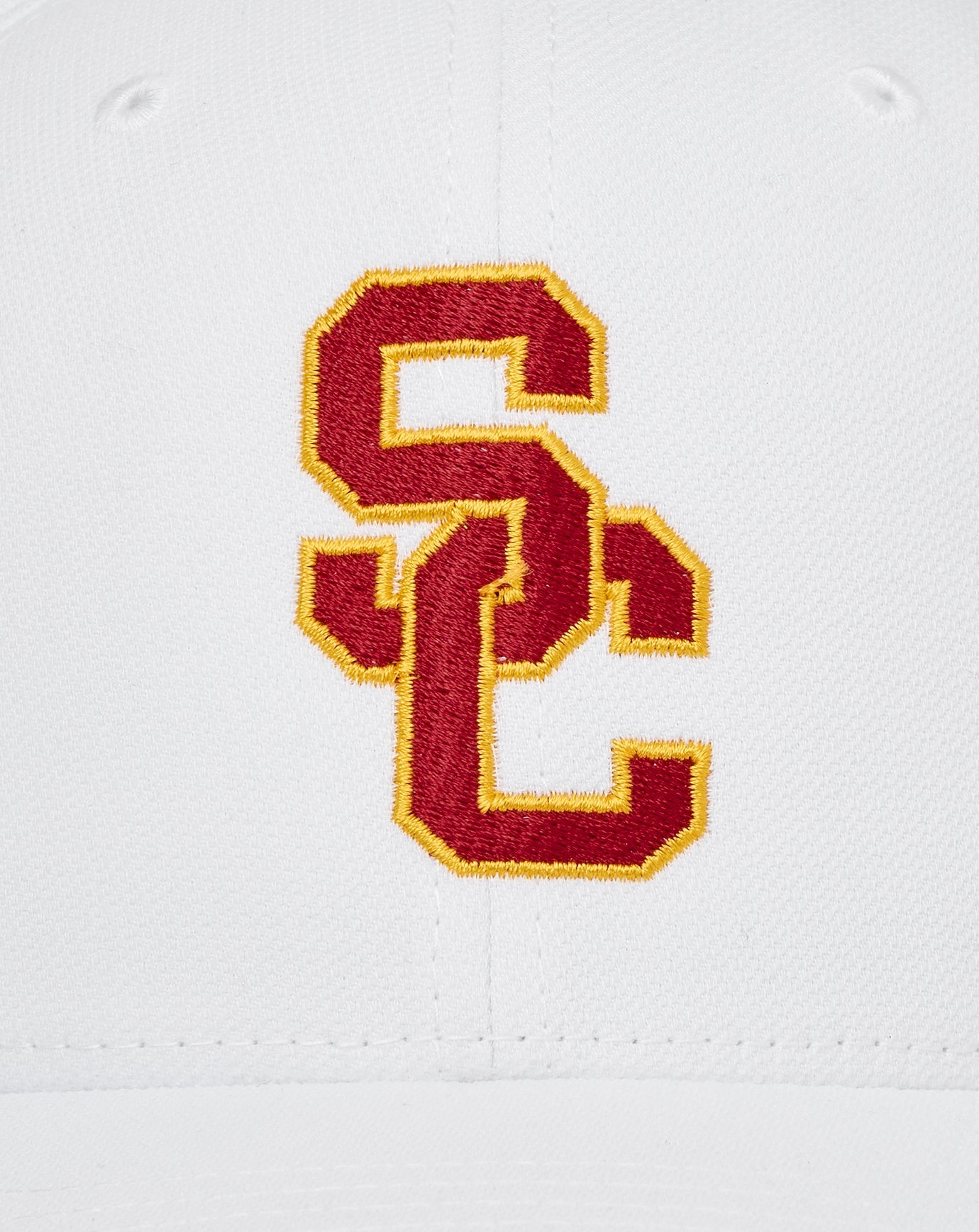TravisMathew USC Eclipse Snapback Hat - White