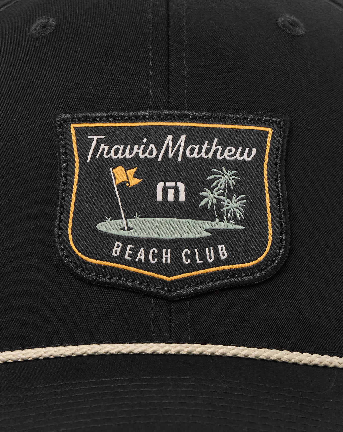 TravisMathew Beach Club Snapback Hat - Black