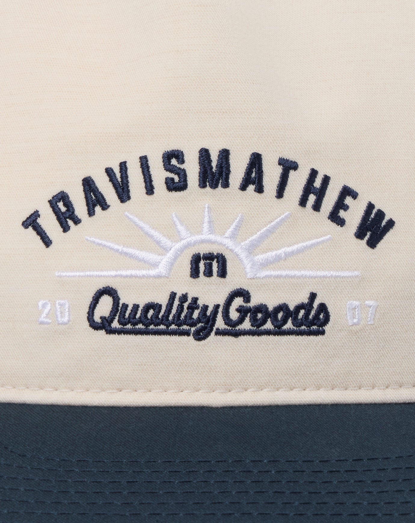 TravisMathew Resort Trip Snapback Hat - Birch