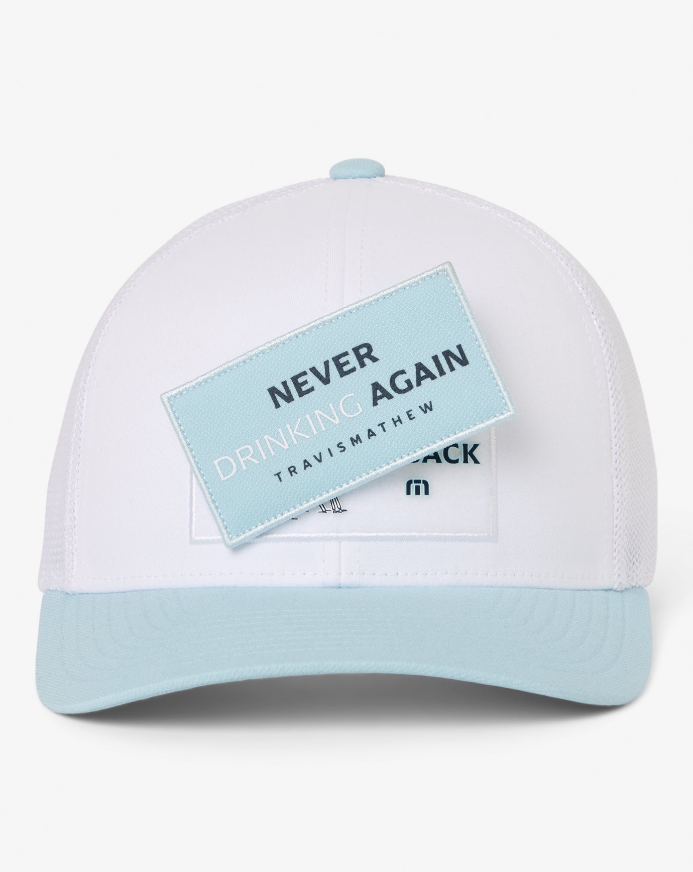 TravisMathew Full Send Feb Snapback Hat - White