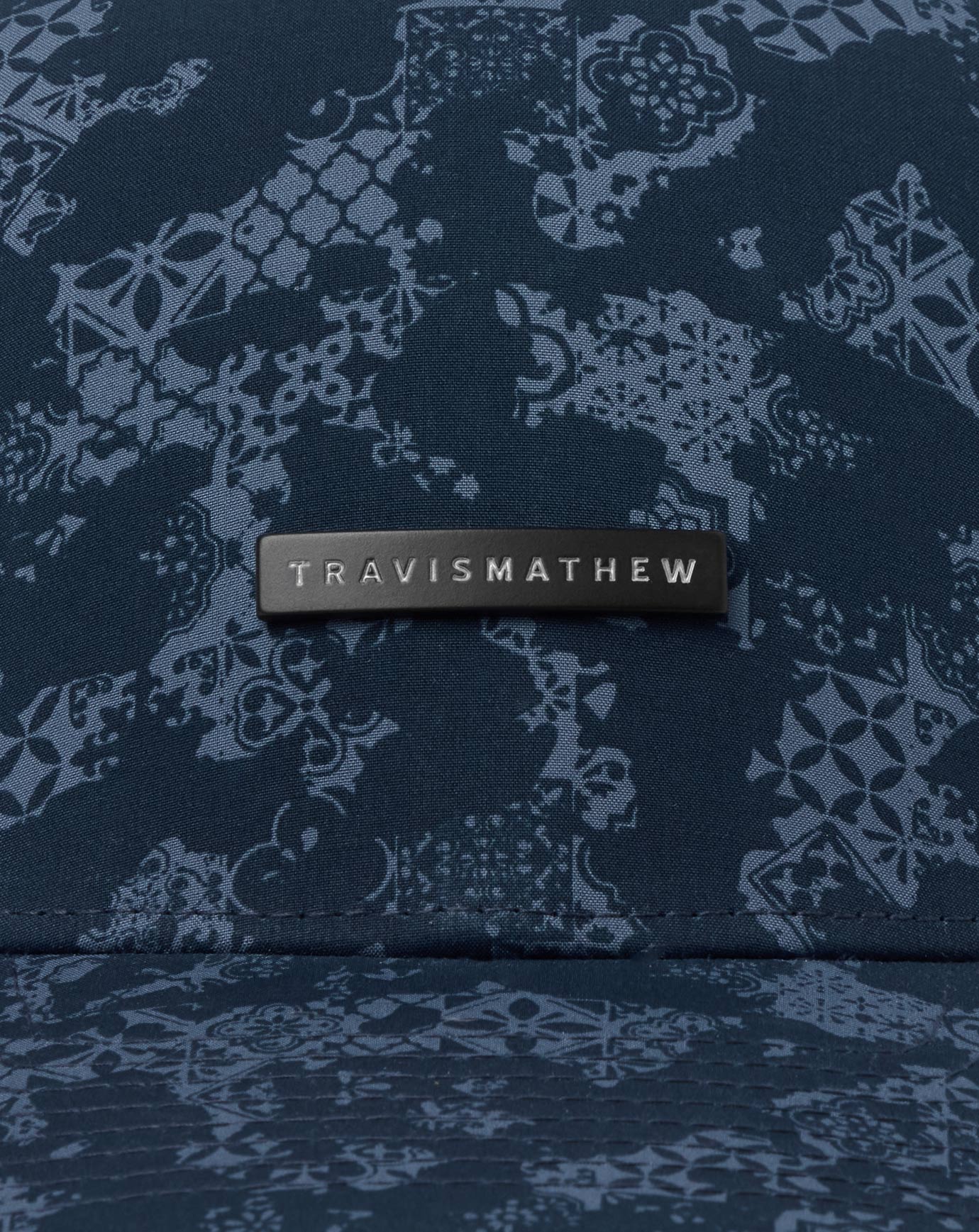 TravisMathew Underwater Canyon Snapback Hat - Total Eclipse
