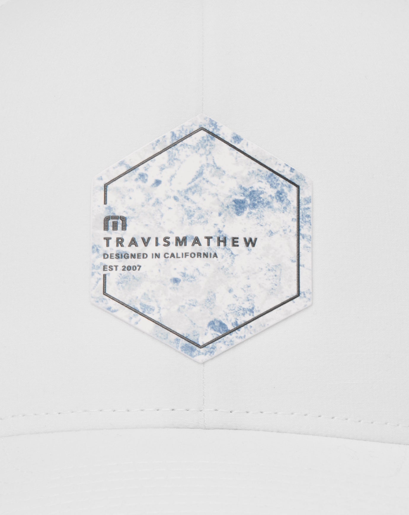 TravisMathew Ocean Vessel Snapback Hat - White