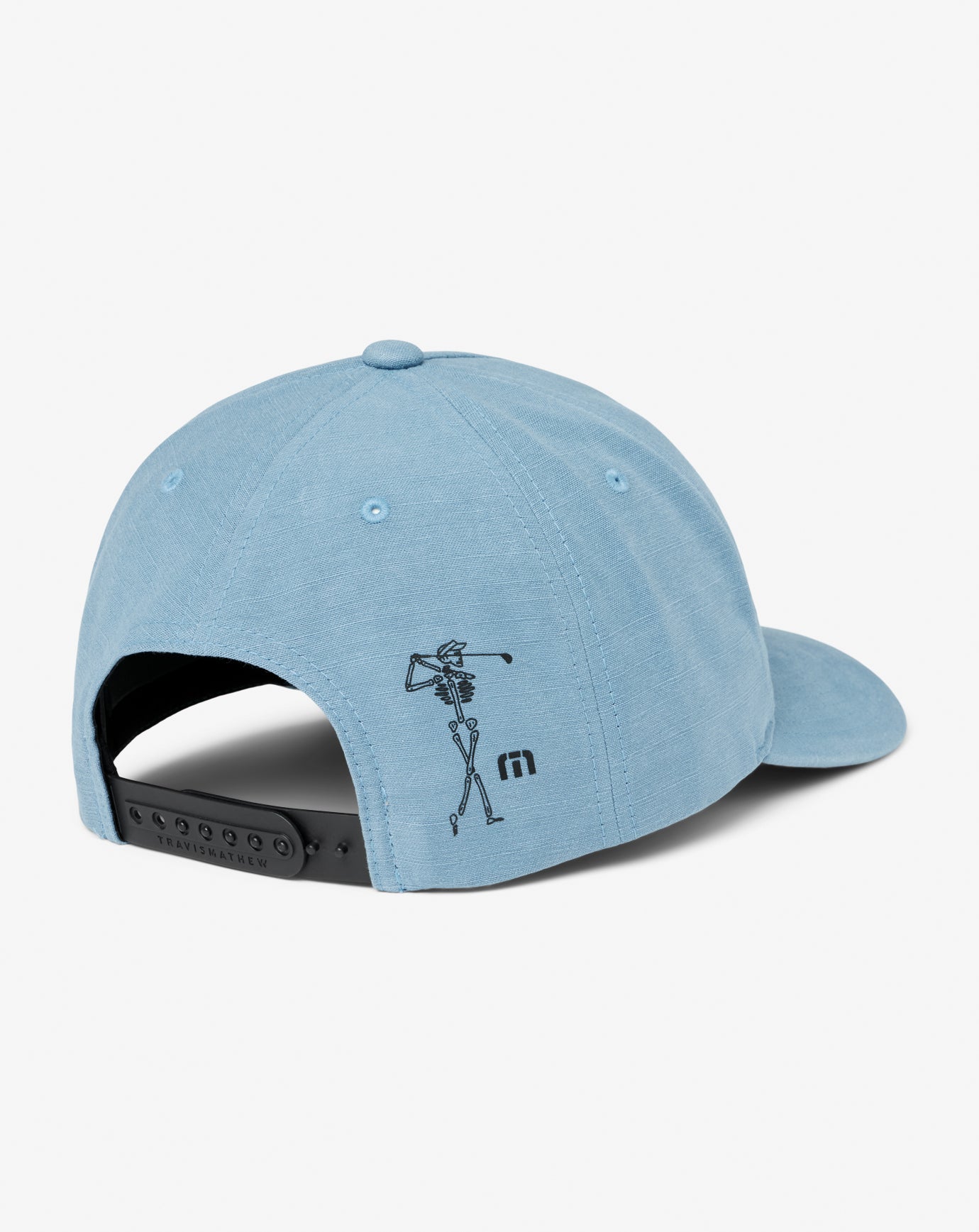 TravisMathew Golf Sucks Snapback Hat - Copen Blue