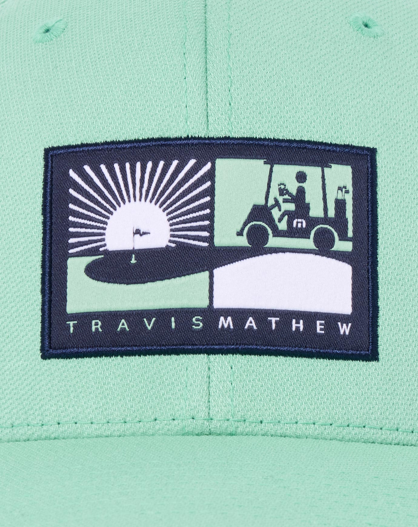 TravisMathew Player Parking Only Snapback Hat - Wasabi