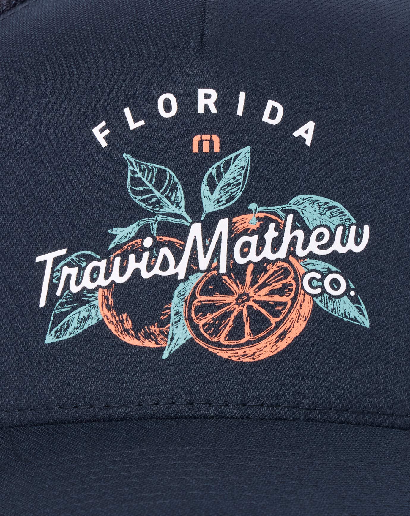 TravisMathew Florida Fantasy Snapback Hat - Total Eclipse