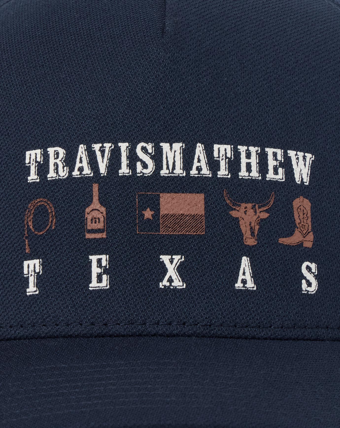 TravisMathew Texas Toasty Snapback Hat - Total Eclipse