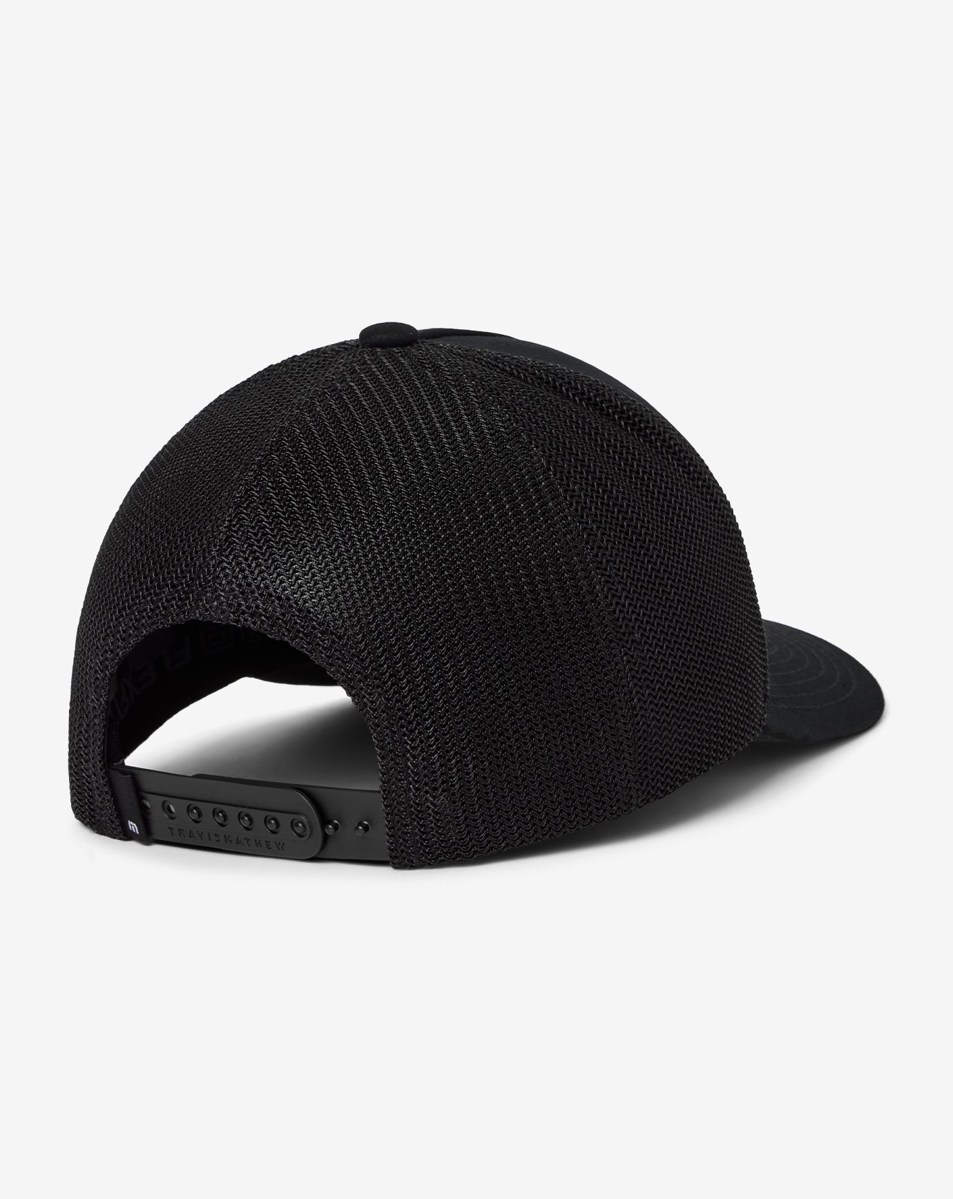 TravisMathew Holding Pattern Snapback Hat - Black
