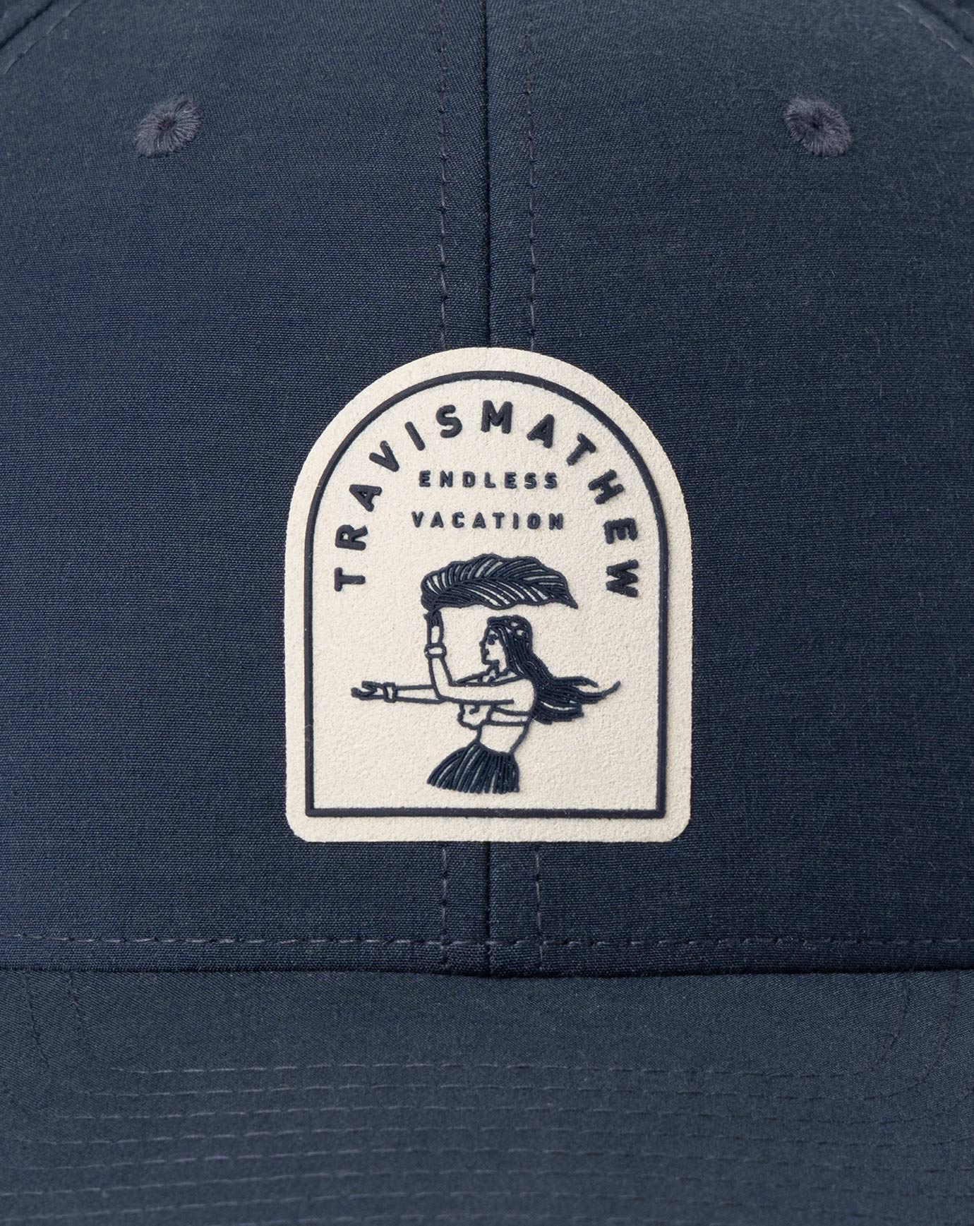 TravisMathew Big Beach Fitted Hat - Total Eclipse