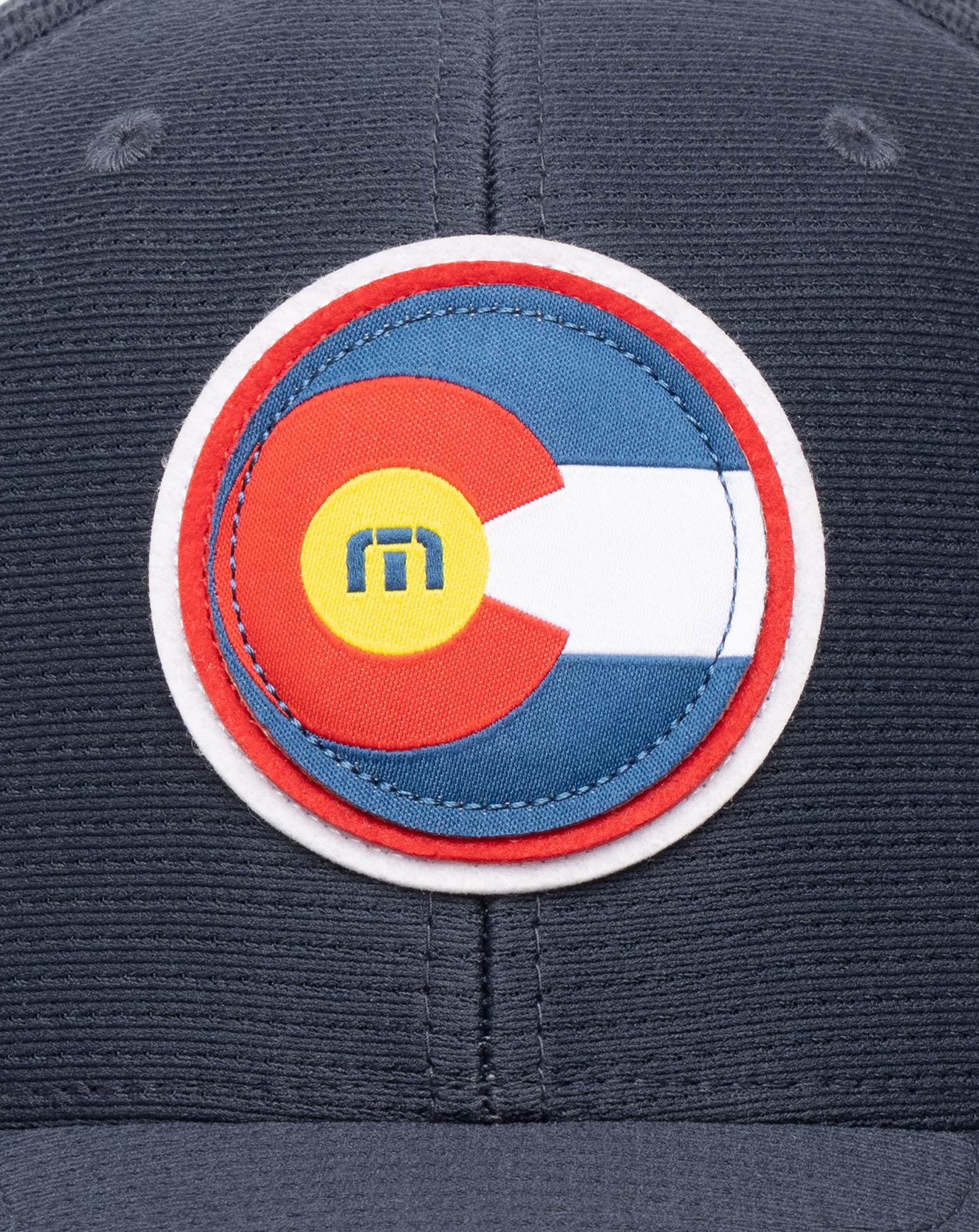 TravisMathew Hop Boulders Fitted Hat - Navy