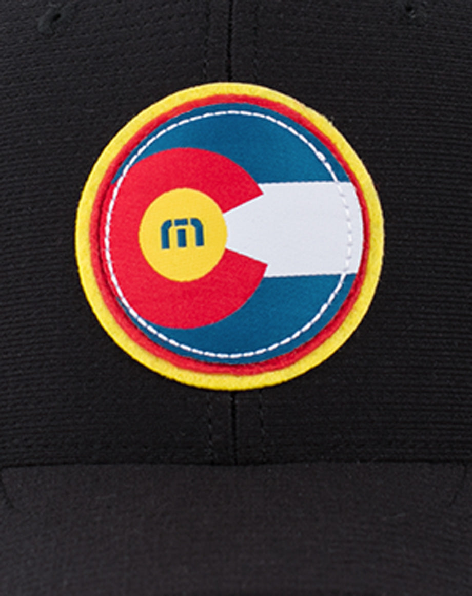 TravisMathew Hop Boulders Fitted Hat - Black