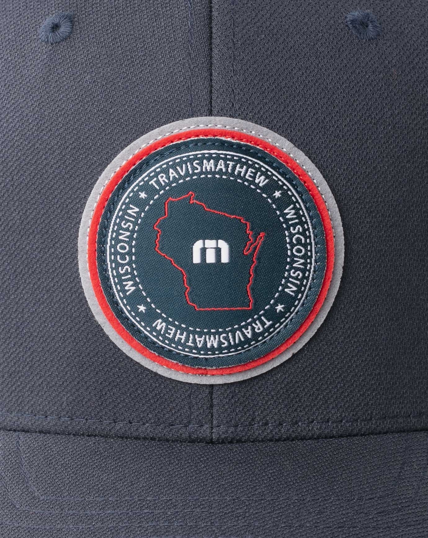 TravisMathew Vernon Fitted Hat - Blue Nights