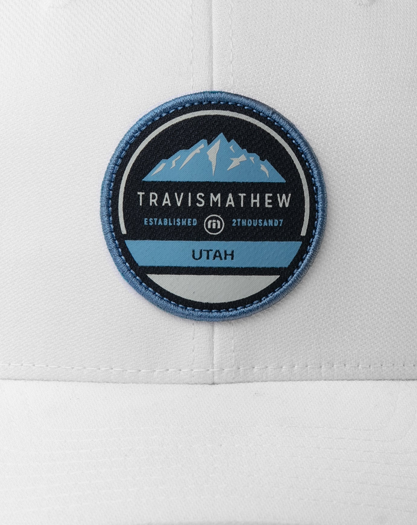 TravisMathew Bighorn Fitted Hat - White