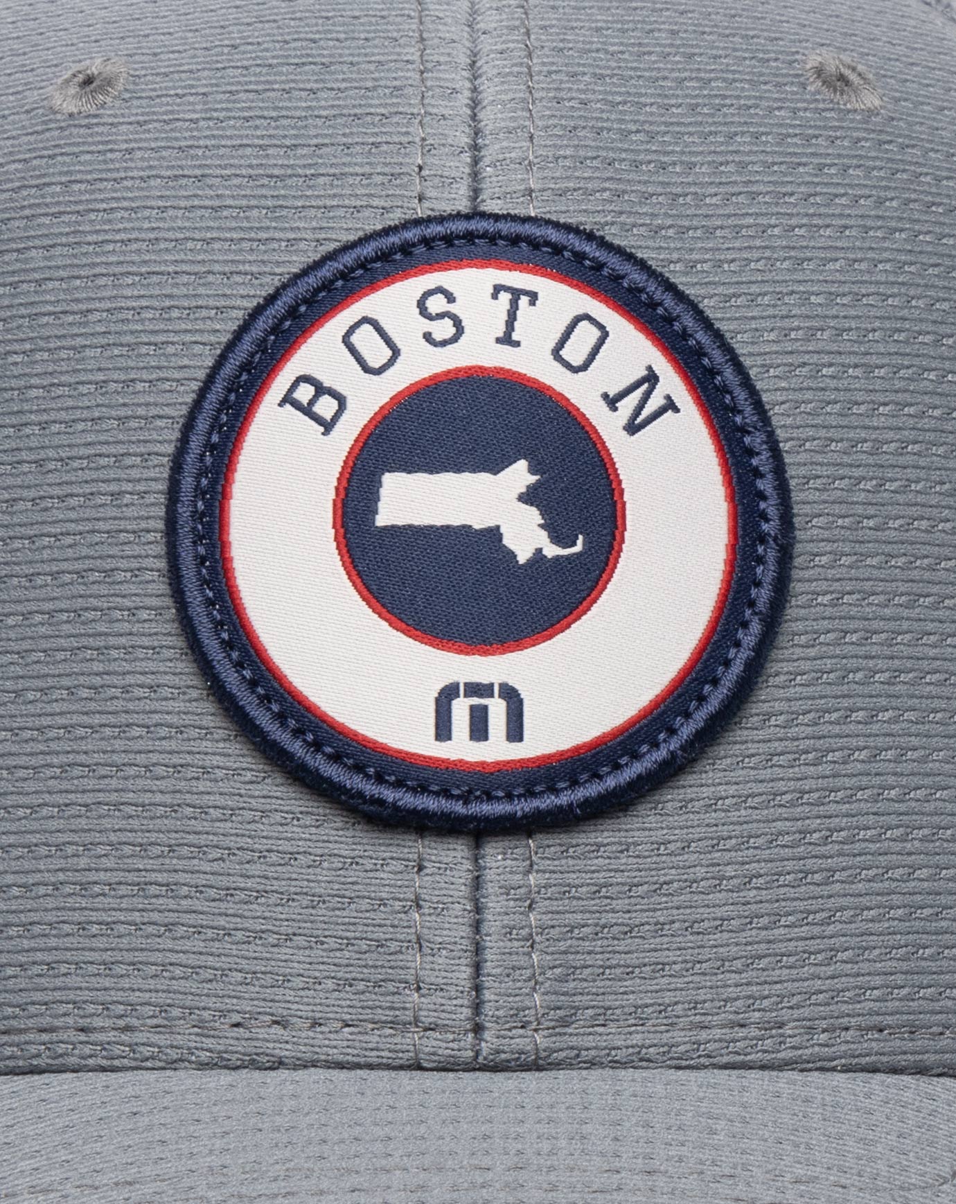 TravisMathew Wicked 2.0 Fitted Hat - Grey