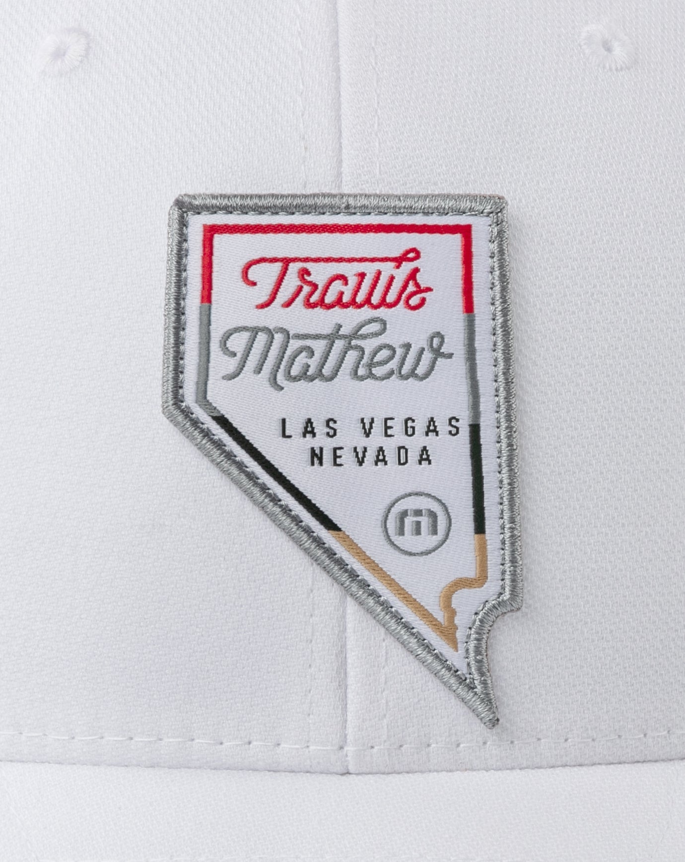 TravisMathew Interstate 15 Fitted Hat - White