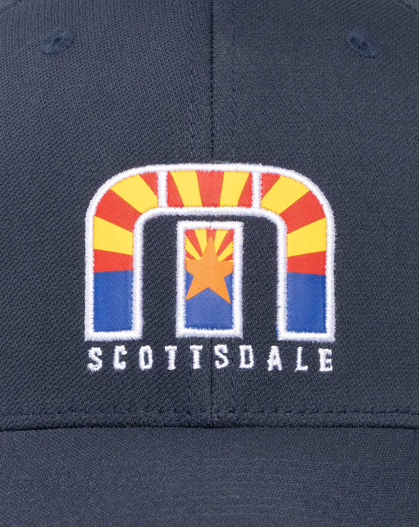 TravisMathew Angels Window Fitted Hat - Blue Nights