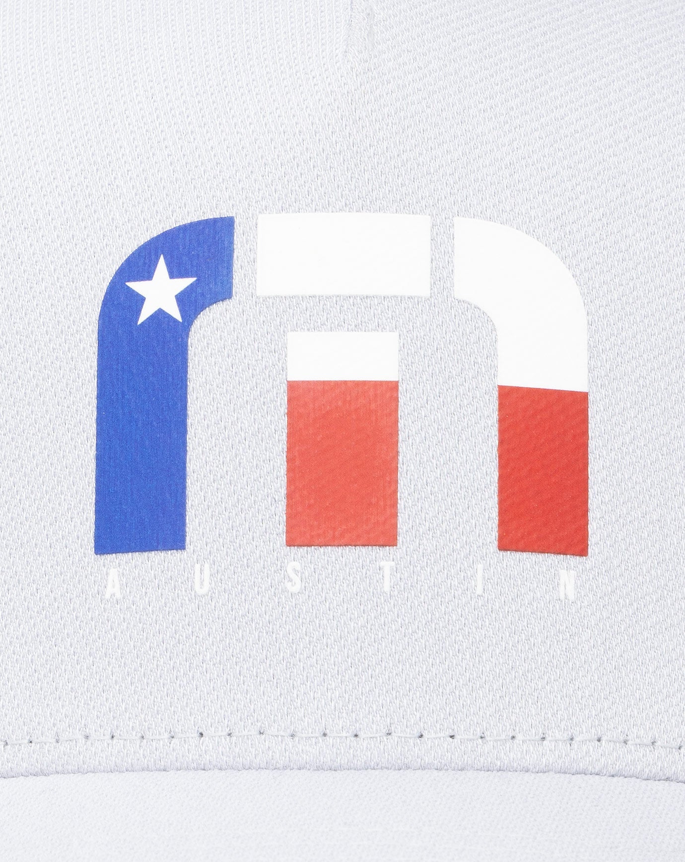 TravisMathew Lets Line Dance Austin Fitted Hat - Heather Grey