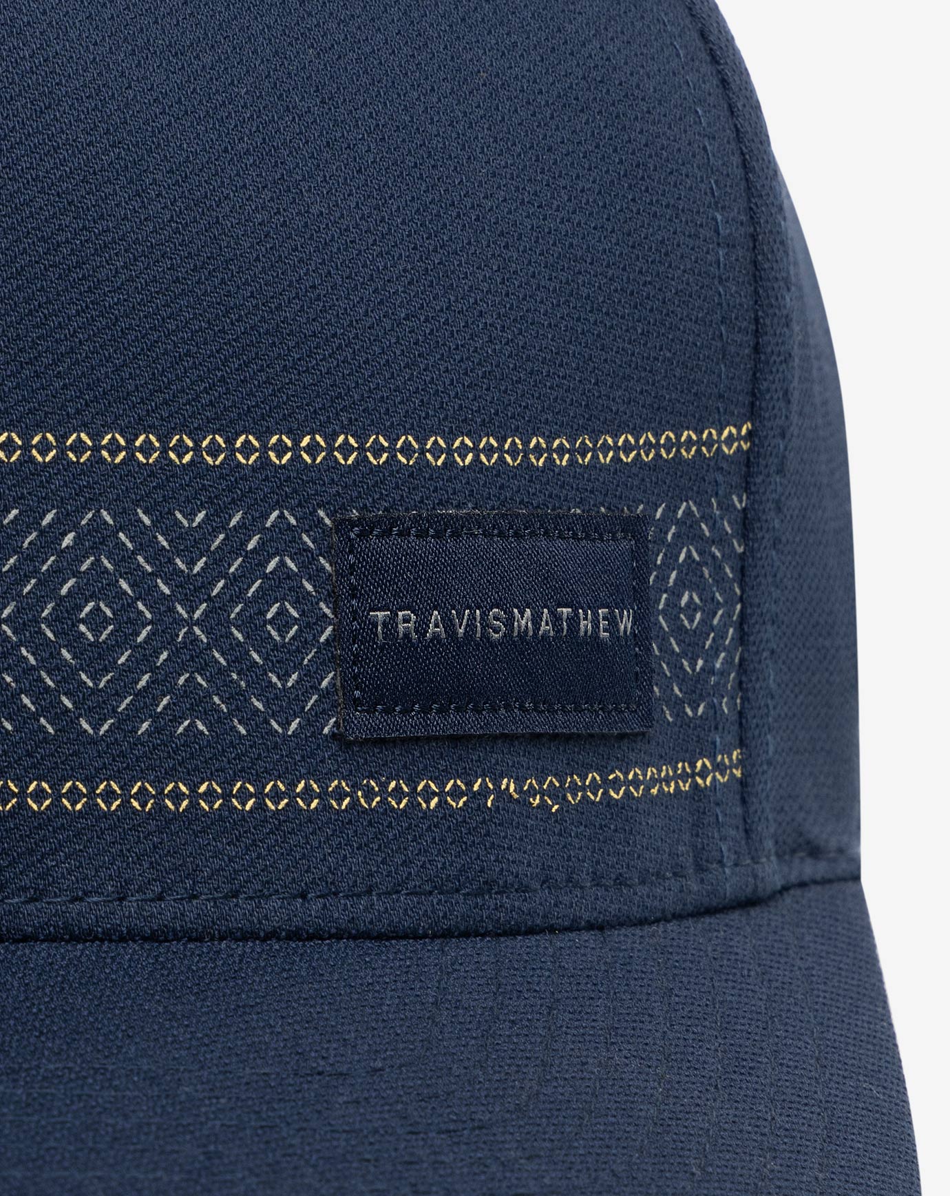 TravisMathew Better Views Fitted Hat - Dress Blues