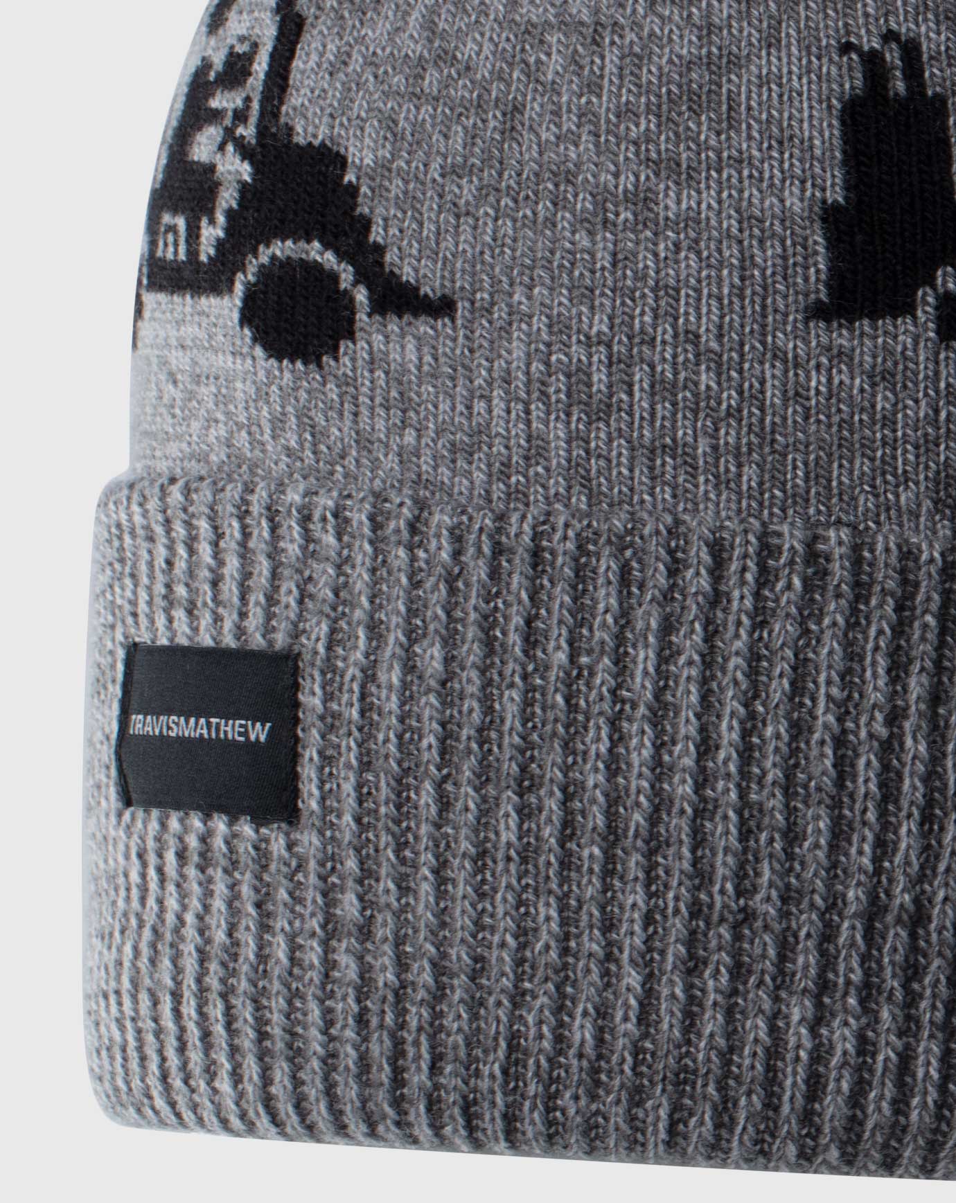 TravisMathew Swingles Beanie - Heather Grey