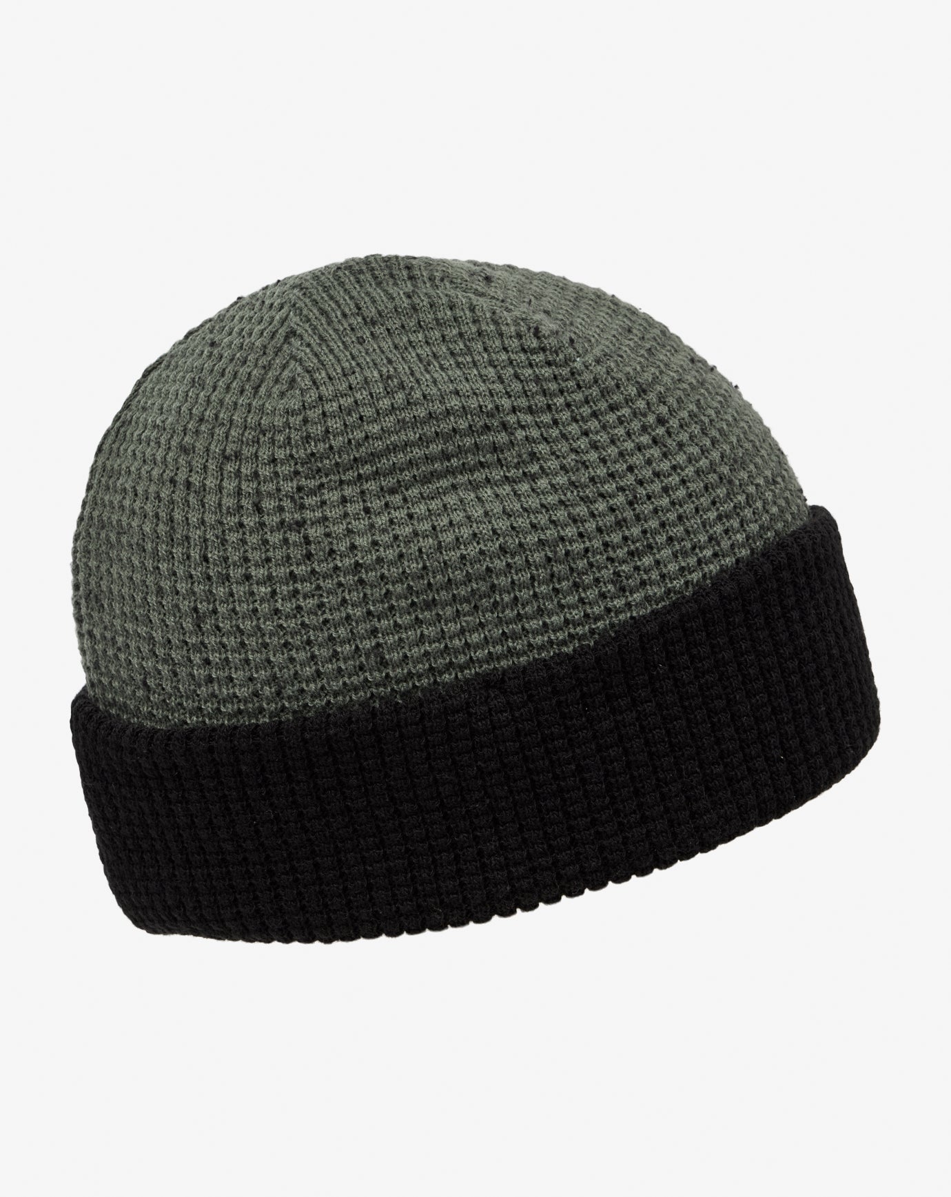 TravisMathew Cloud Waffle Beanie - Dark Olive