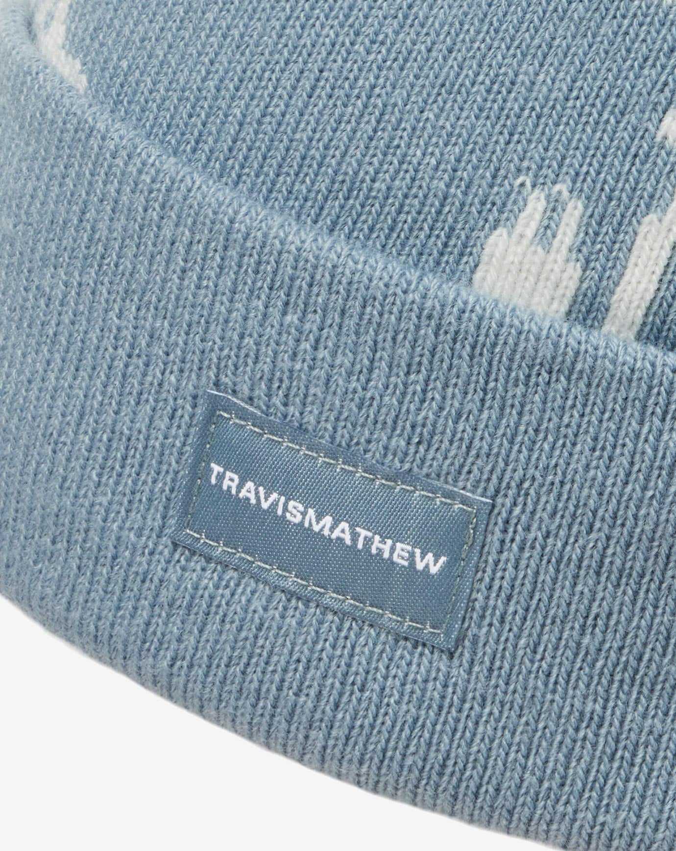 TravisMathew Mapes Beanie - Dusty Blue