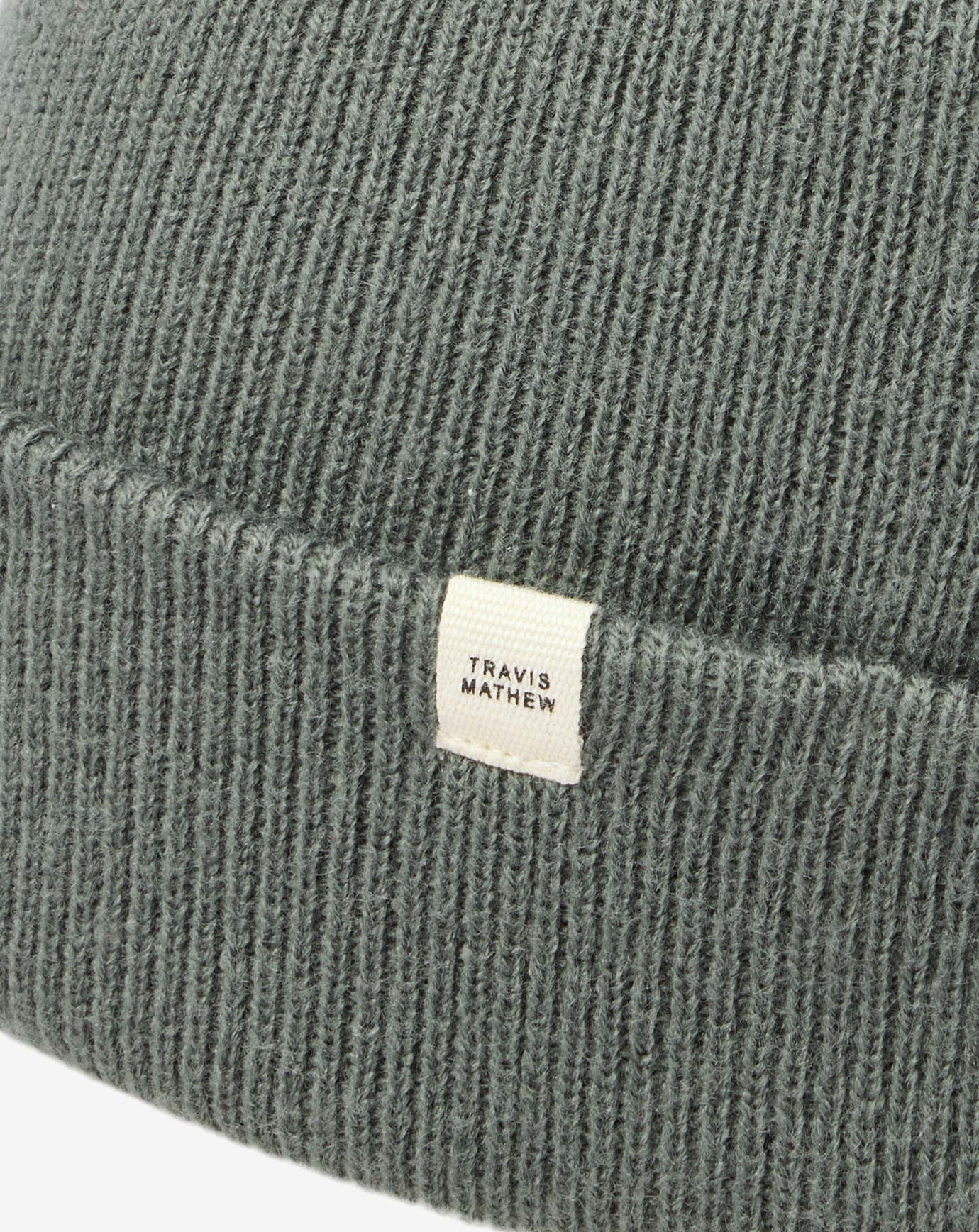 TravisMathew Cloud Beanie - Dark Olive