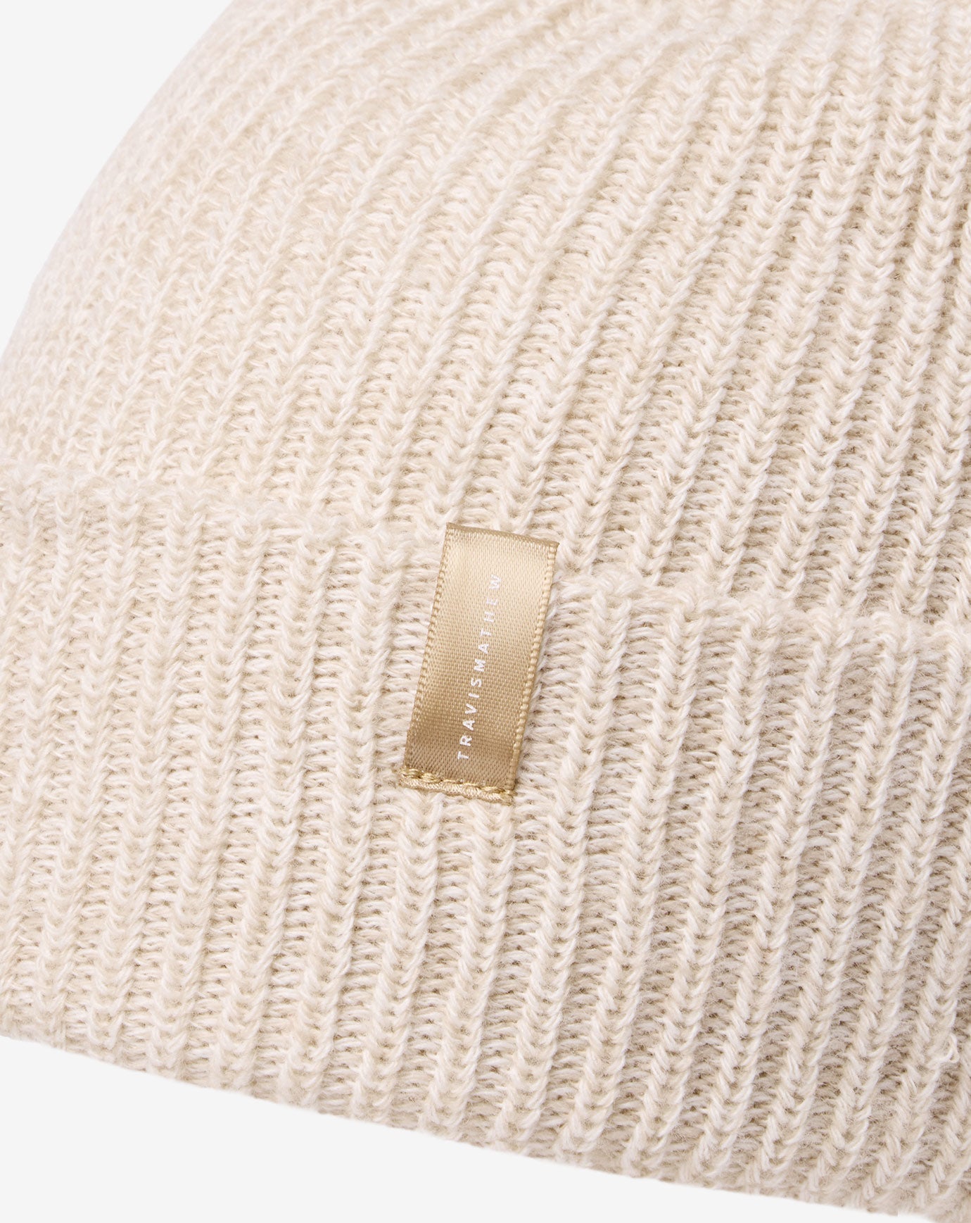 TravisMathew Meadow Beanie - Heather Savannah Tan