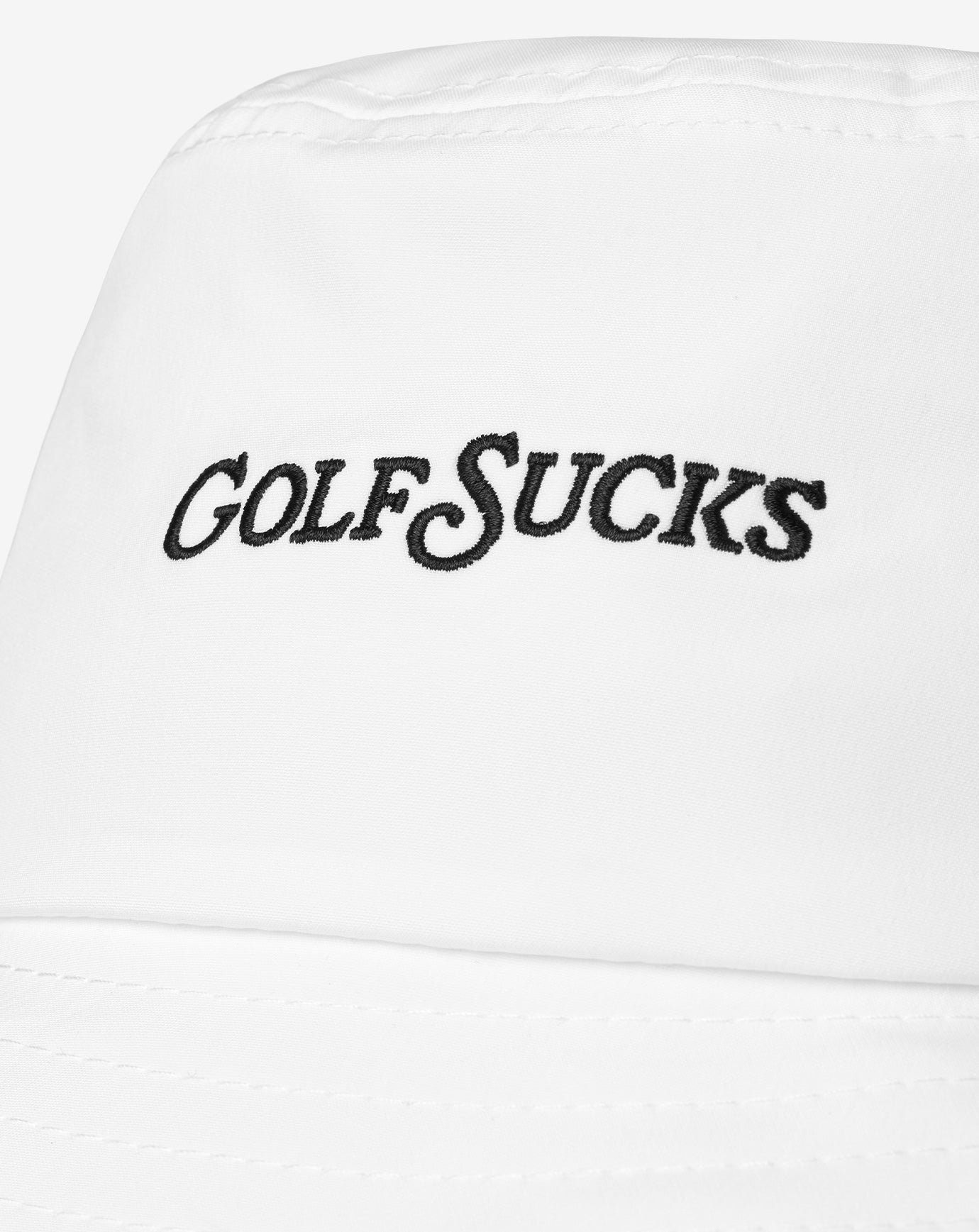 TravisMathew Golf Sucks Bucket Hat - White