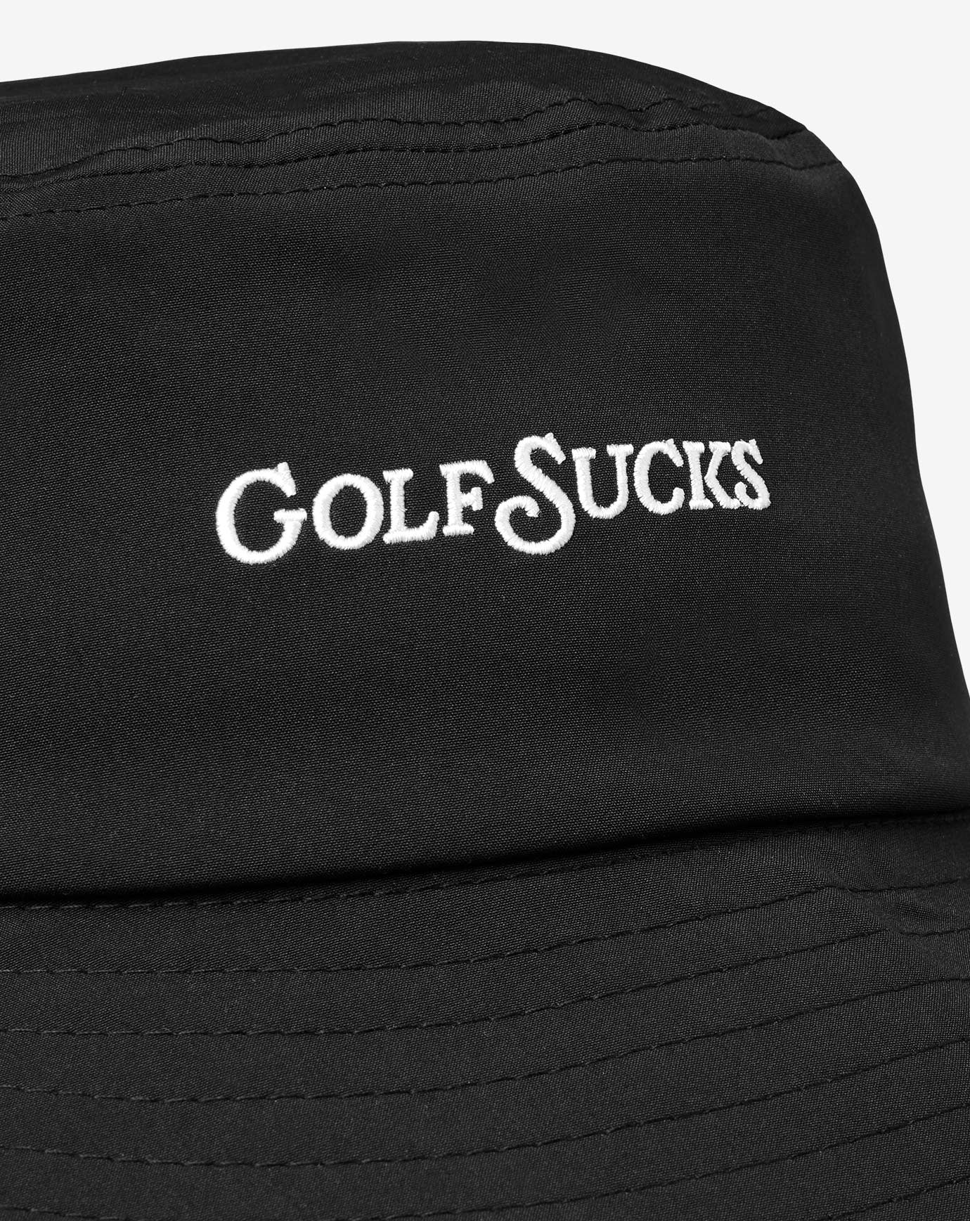 TravisMathew Golf Sucks Bucket Hat - Black