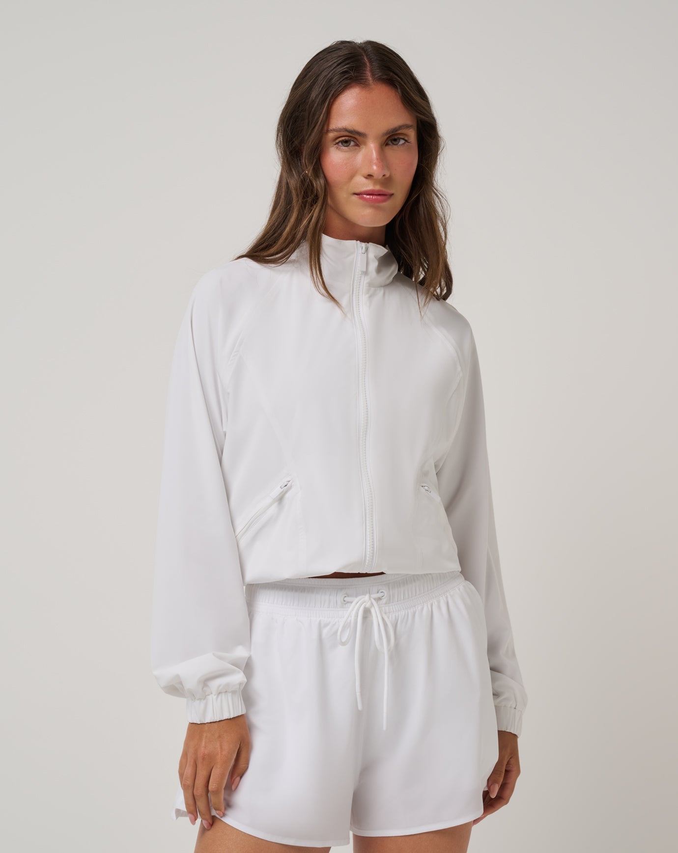 TravisMathew BreezeBlend Travel Day Jacket - White