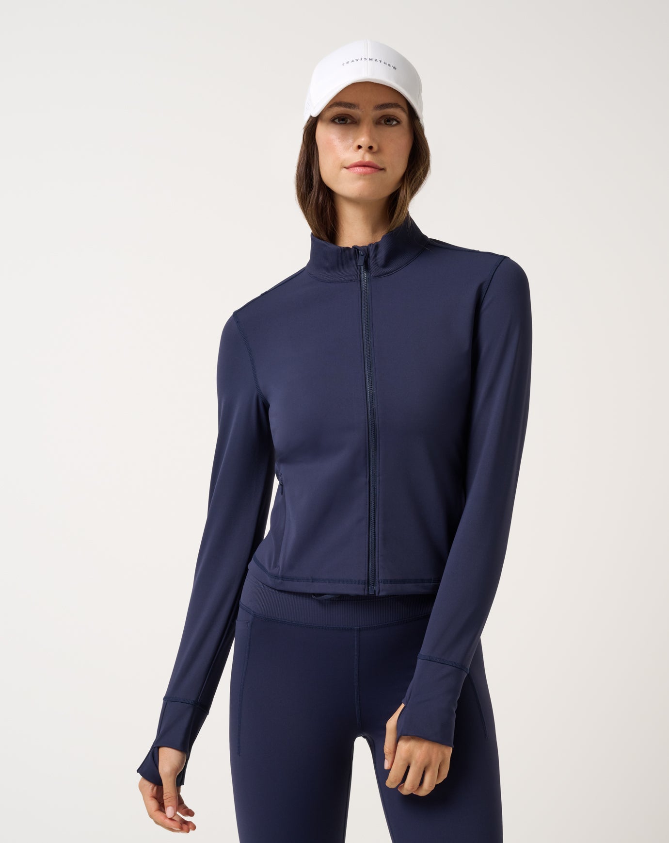 TravisMathew Moveknit Full Zip 2.0 - Navy Blazer