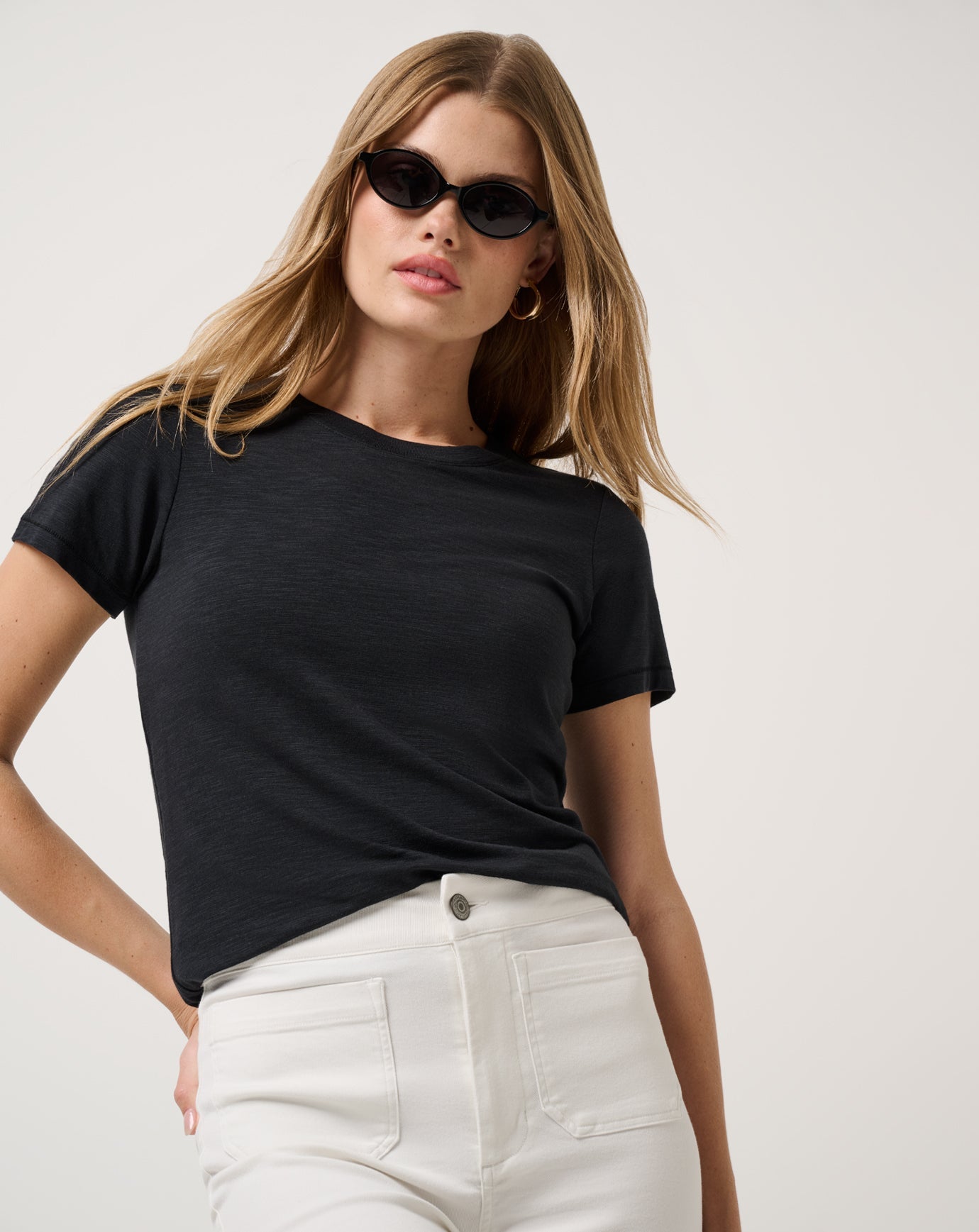 TravisMathew Cloud Jersey Tee - Black