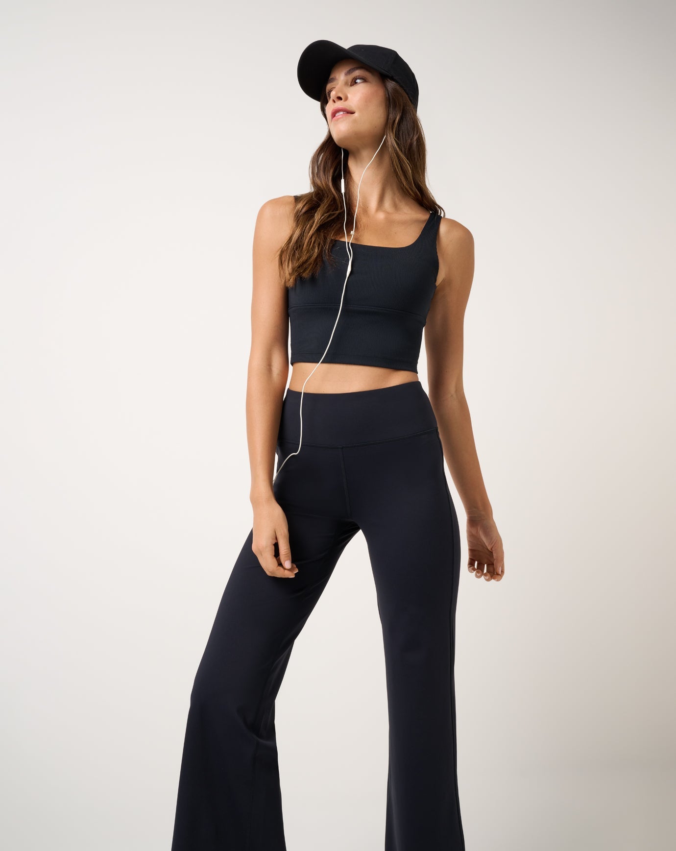 TravisMathew Moveknit Rib Sport Top - Black