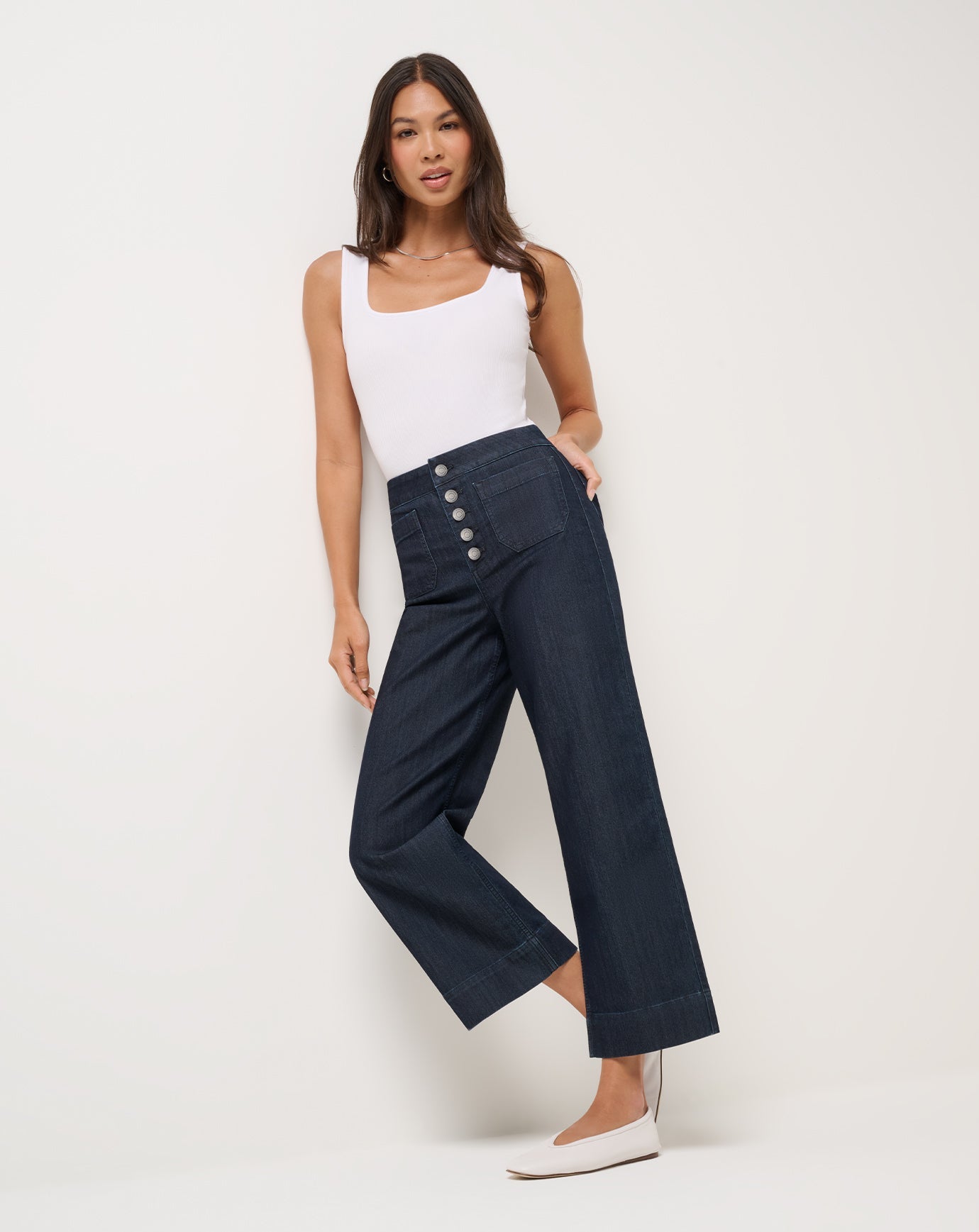 TravisMathew Everyday Denim Ankle Pant - Indigo Rinse