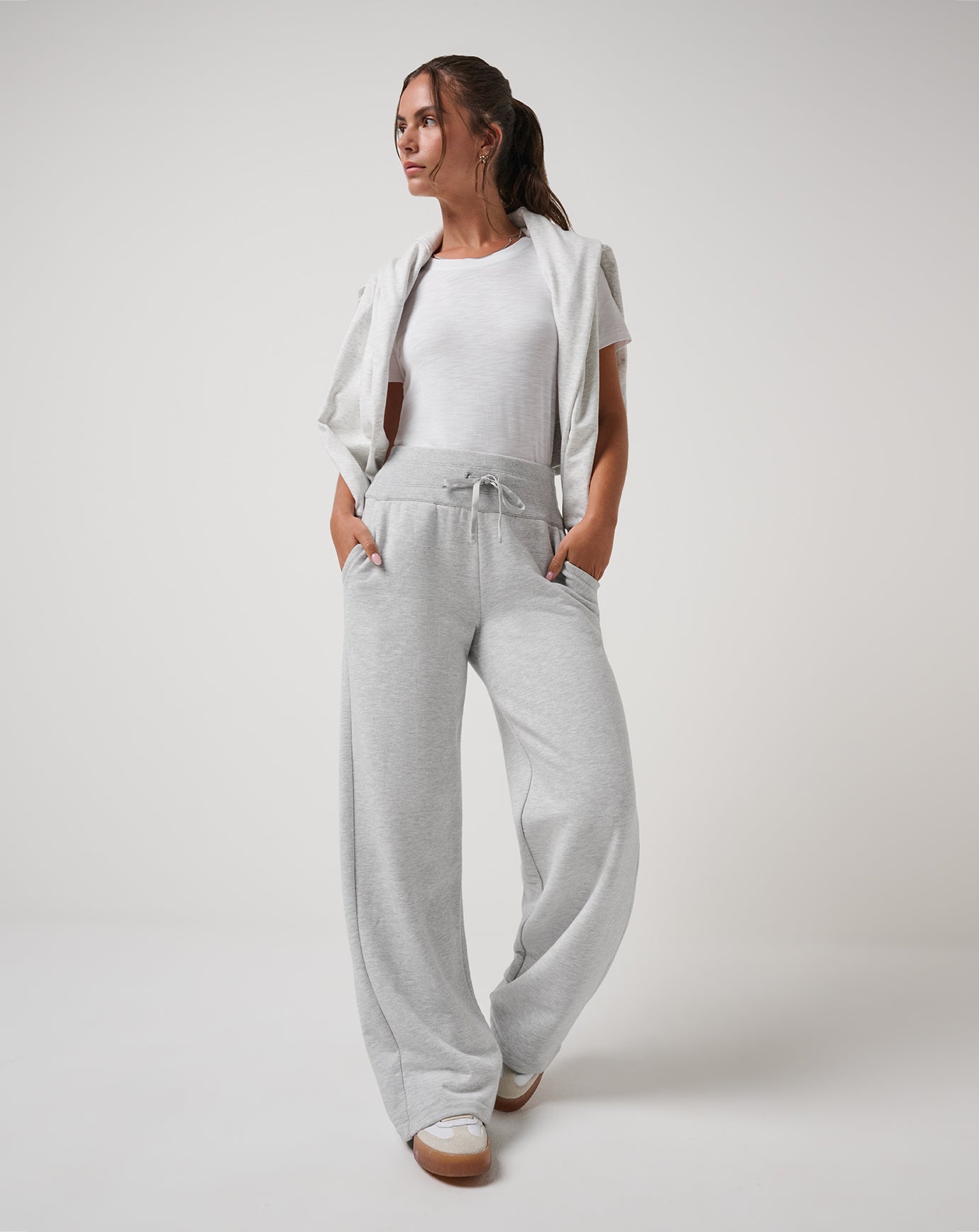 TravisMathew Save The Day 2.0 Cloud Pant - Heather Light Grey