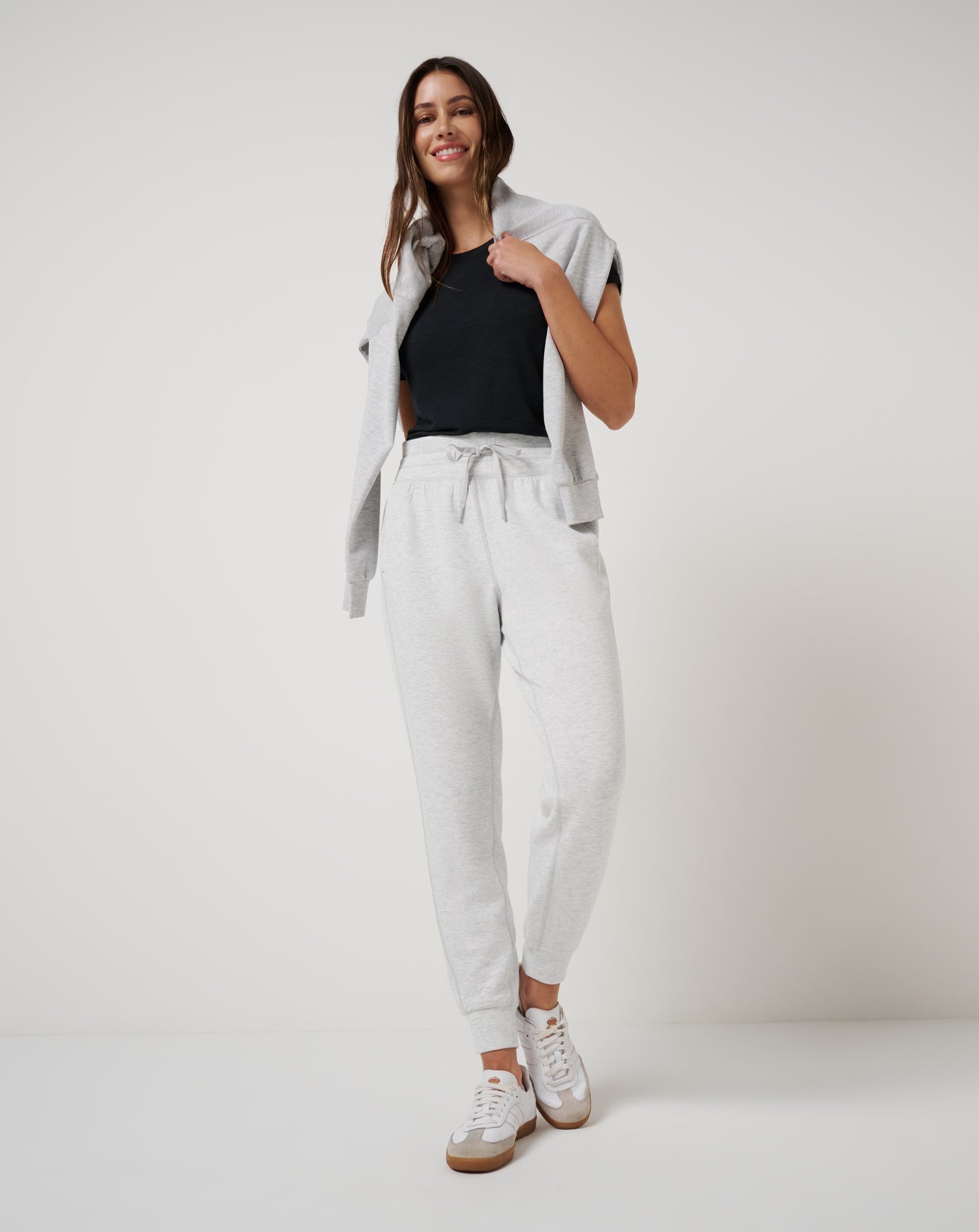 TravisMathew Skyloft Soft Jogger - Heather Light Grey