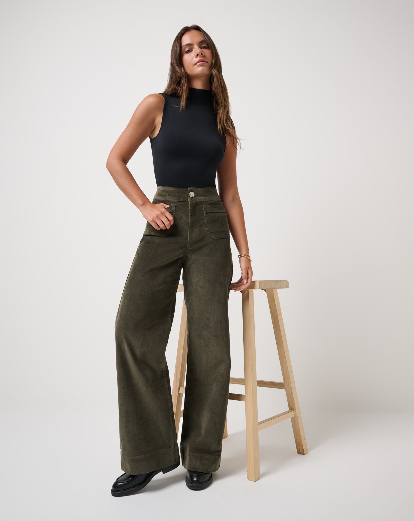 TravisMathew Everyday Cord Long Pant - Grape Leaf