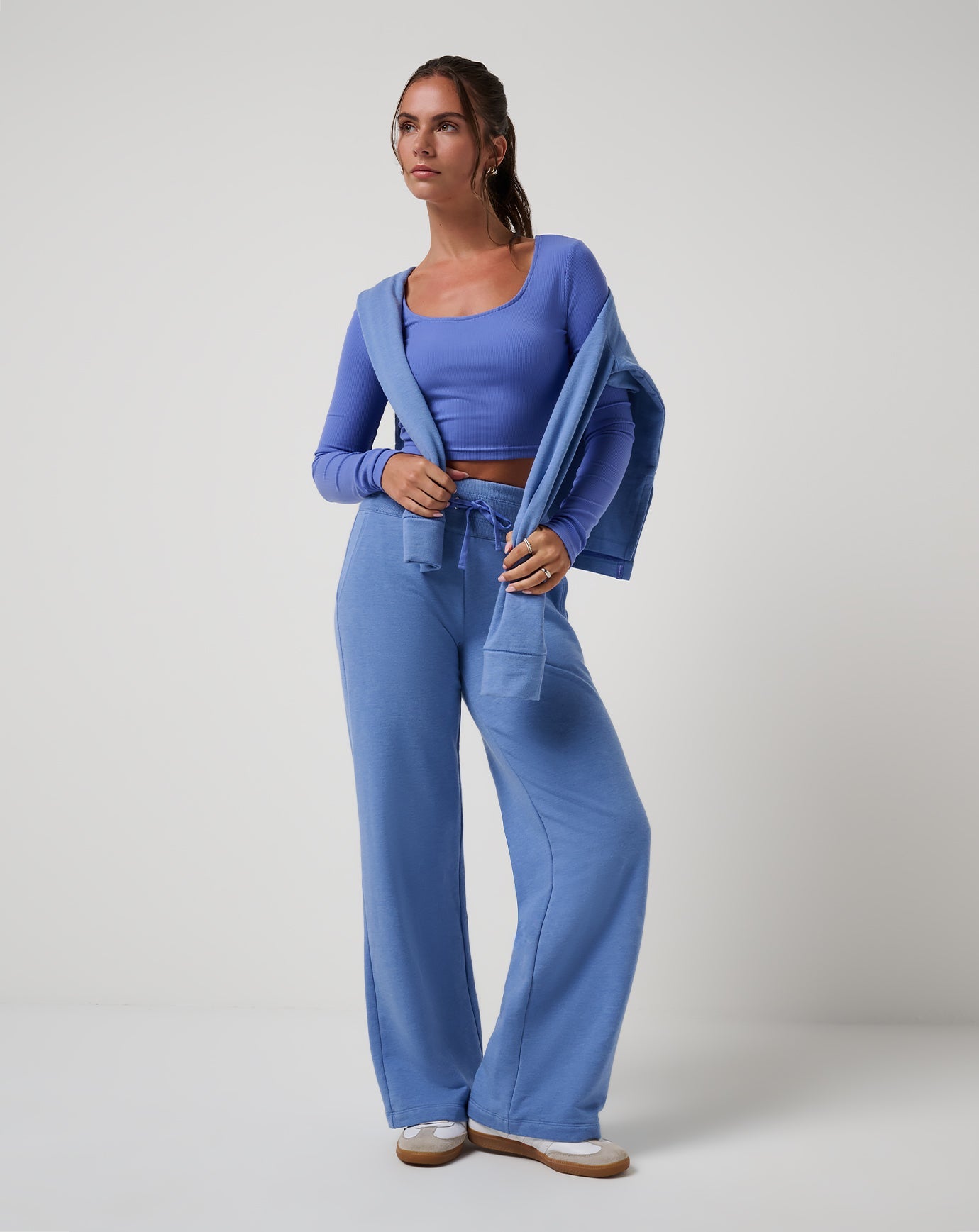 TravisMathew Save The Day 2.0 Cloud Pant - Heather Baja Blue