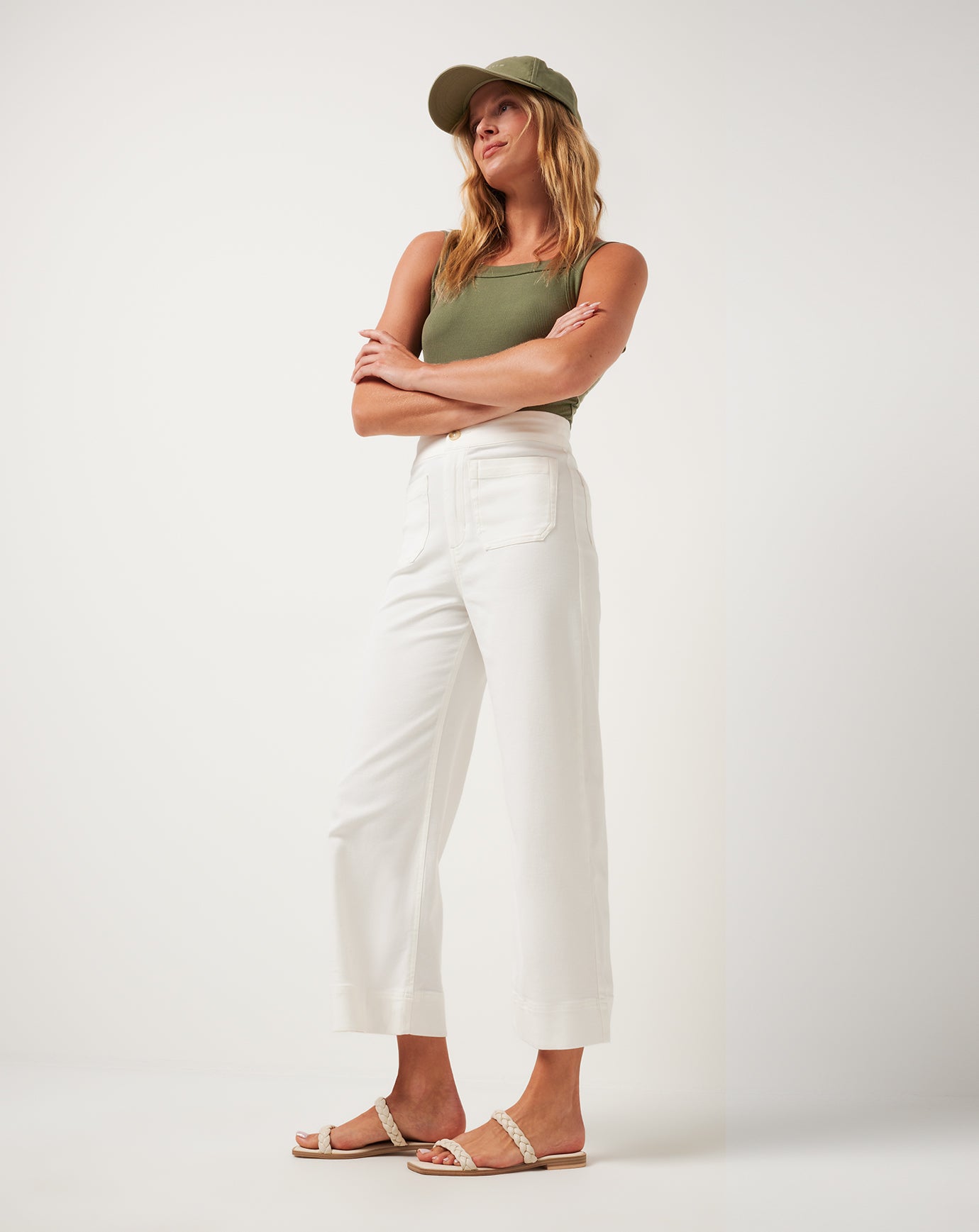 TravisMathew Everyday Ankle Pant - White