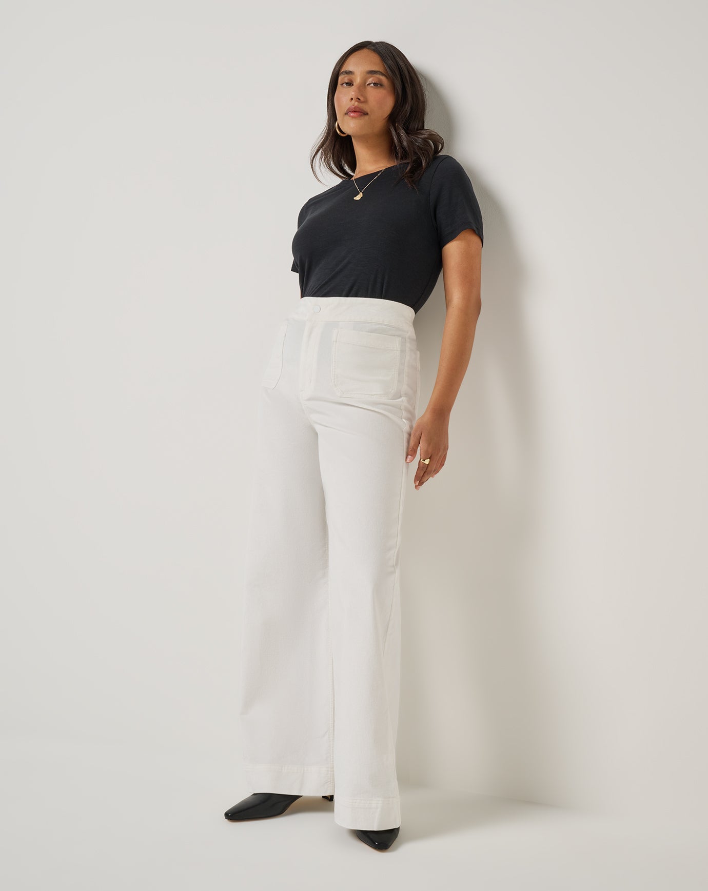 TravisMathew Everyday Cord Long Pant - Snow White