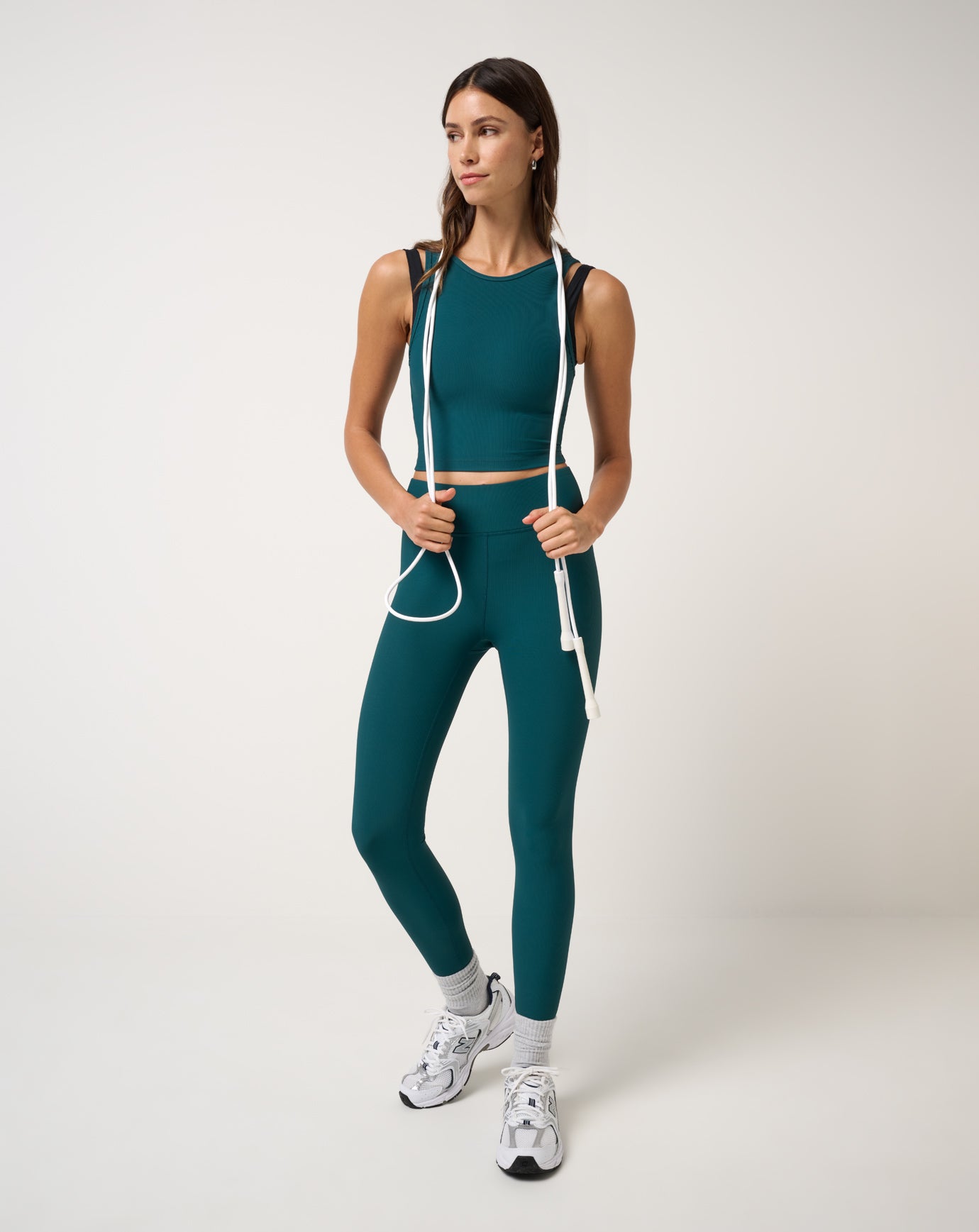TravisMathew Moveknit Rib Legging - Dark Sea