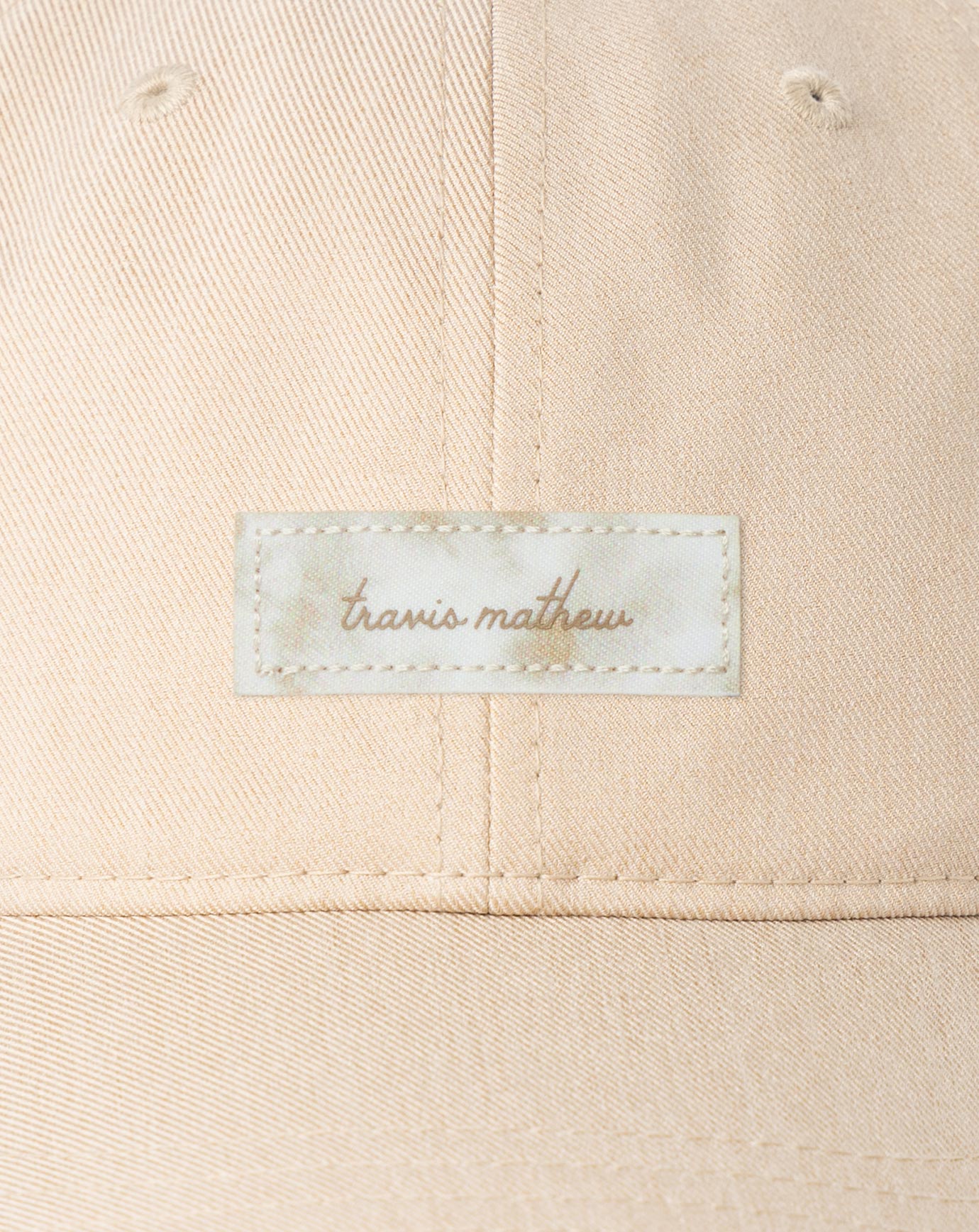 TravisMathew Sabora Snapback Hat - Natural