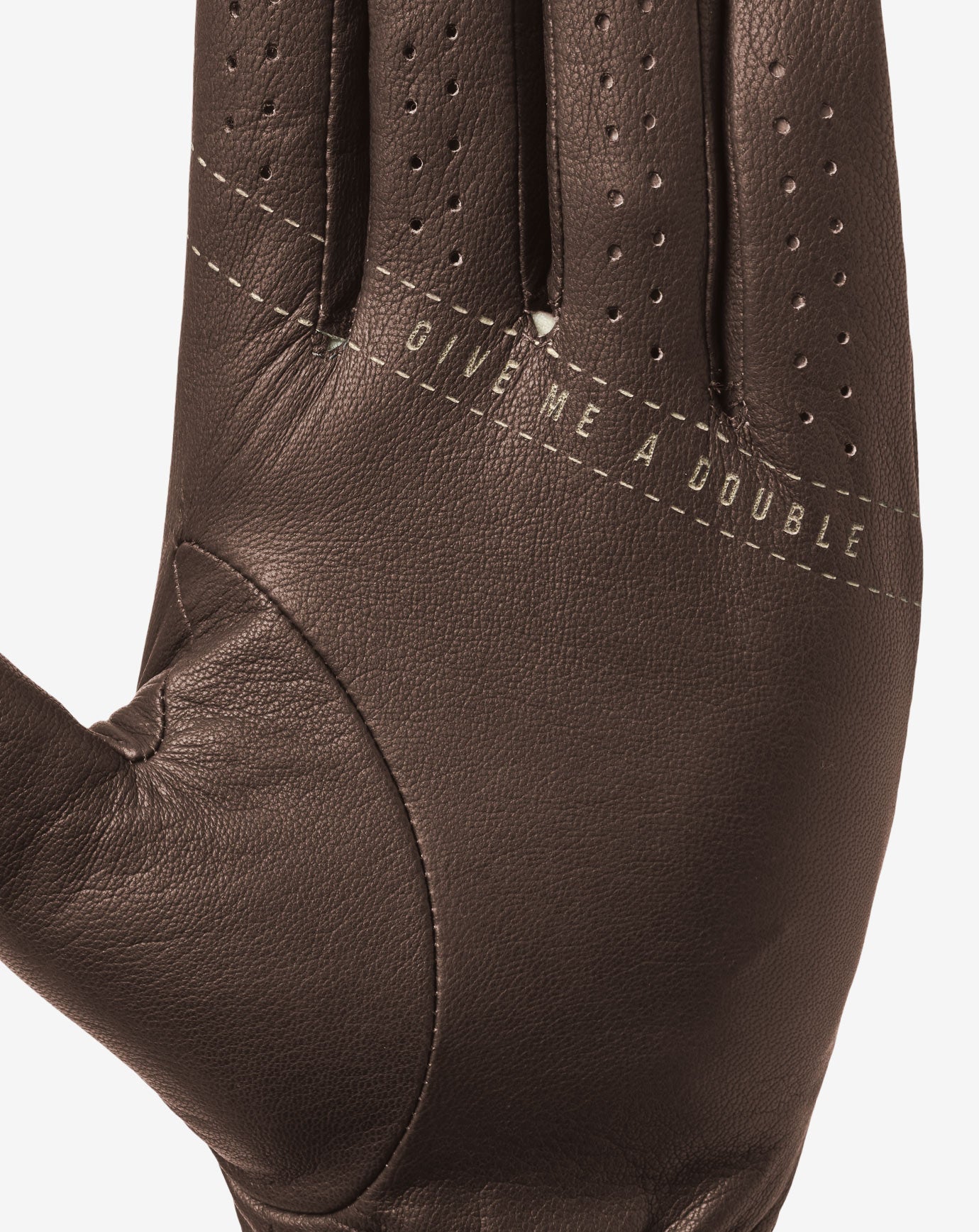 TravisMathew Premier Mapes Golf Glove - Chocolate Brown