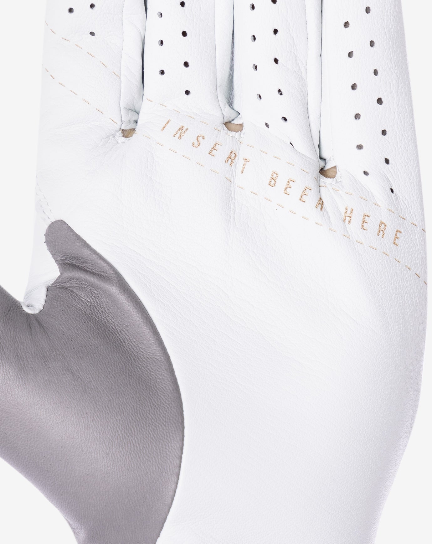 TravisMathew Double Me 2.0 Golf Glove - White