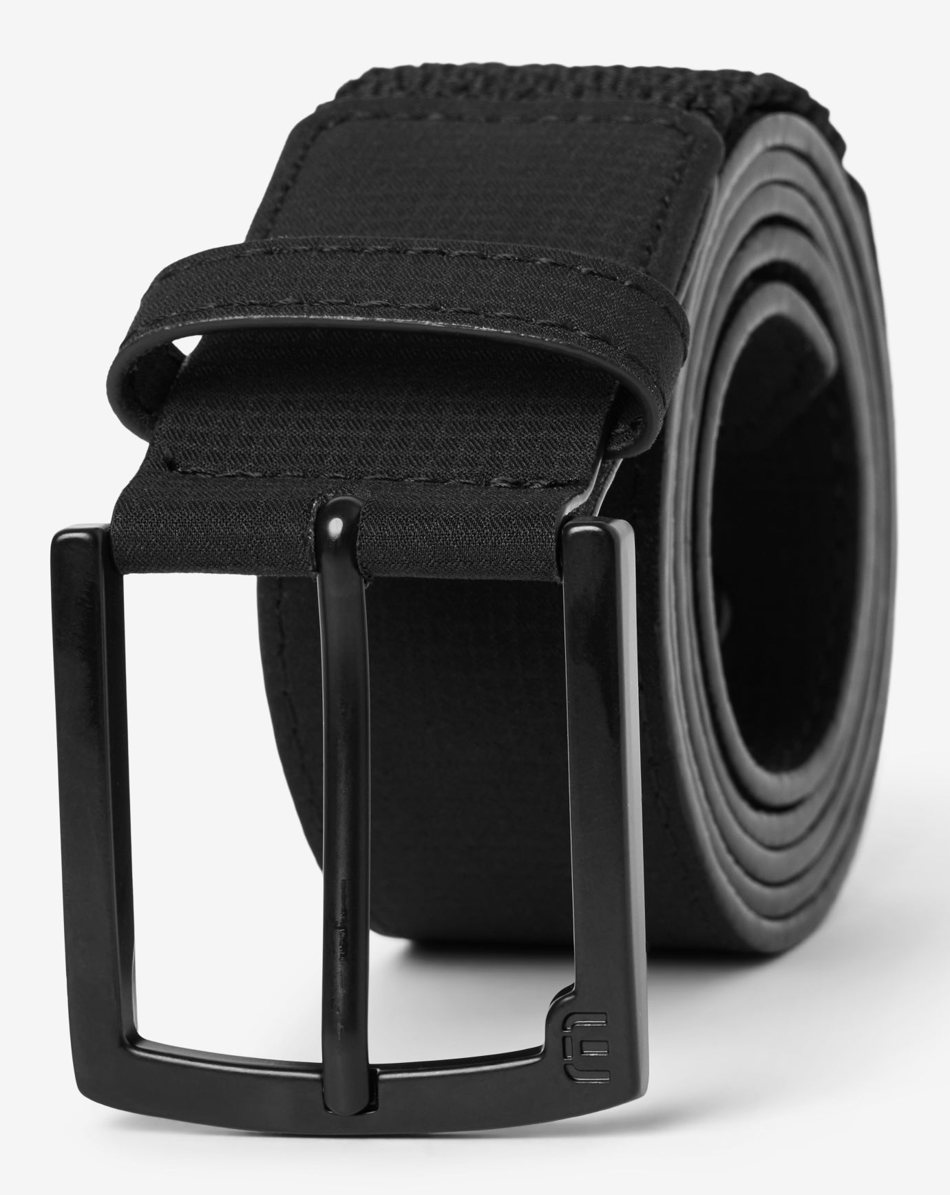 TravisMathew Wanderlust Stretch Woven Belt - Black