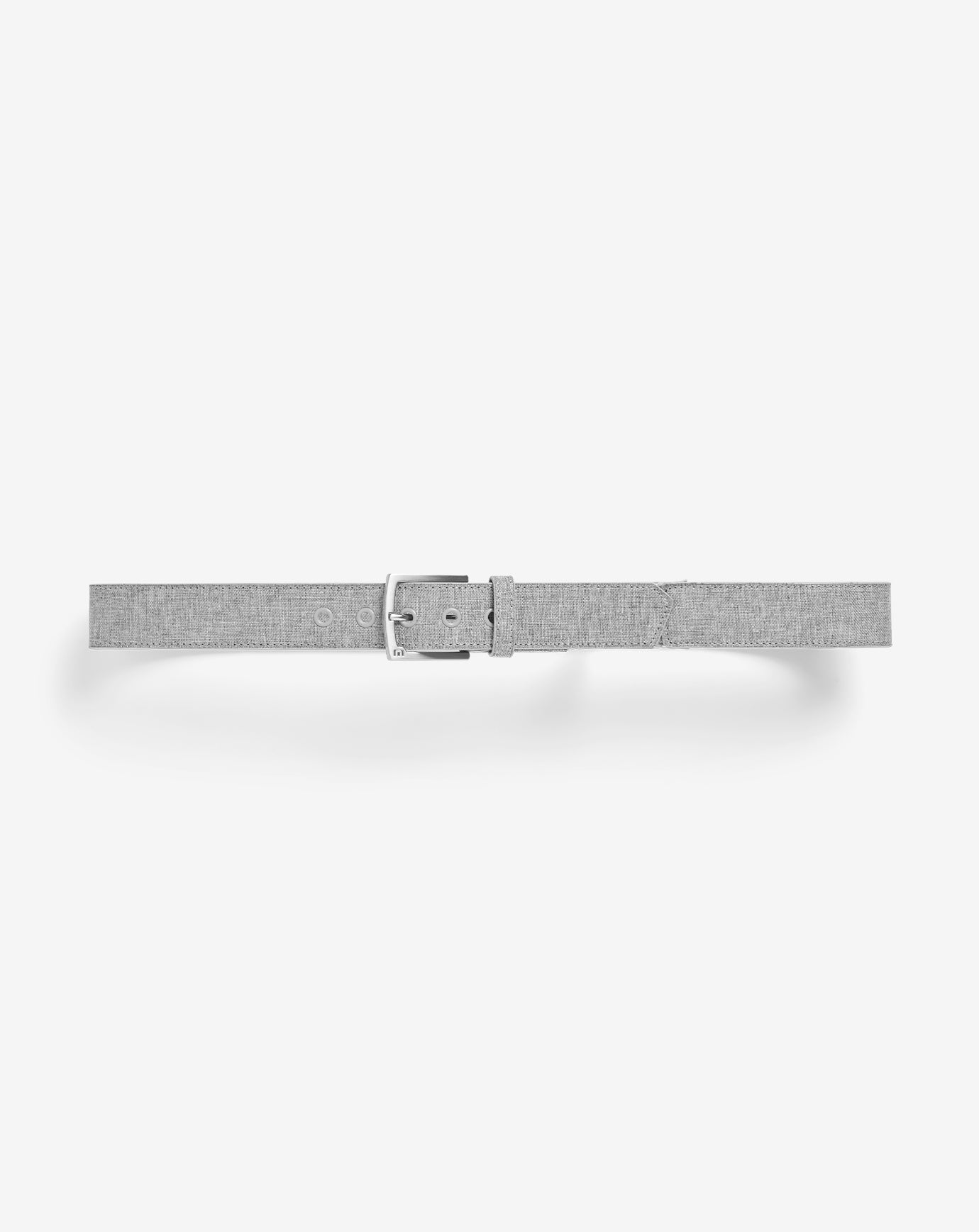 TravisMathew Fresh Look Canvas Stretch Belt - Heather Grey