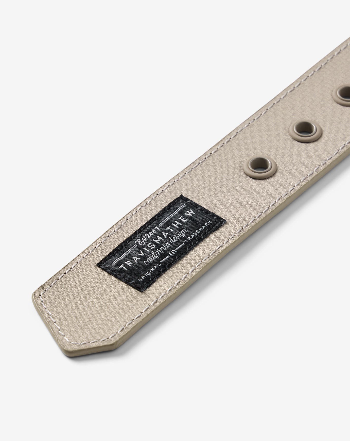 TravisMathew Wanderlust Stretch Woven Belt - Khaki