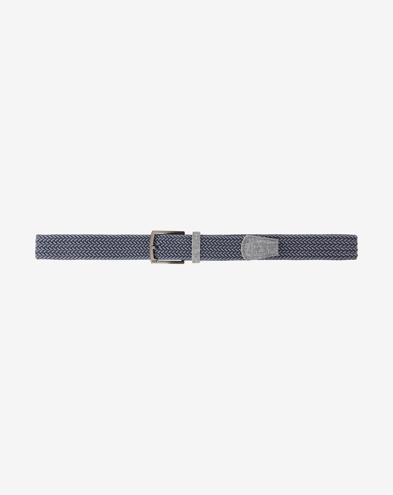 TravisMathew Cheers 2.0 Stretch Woven Belt - Dark Blue/Dark Grey