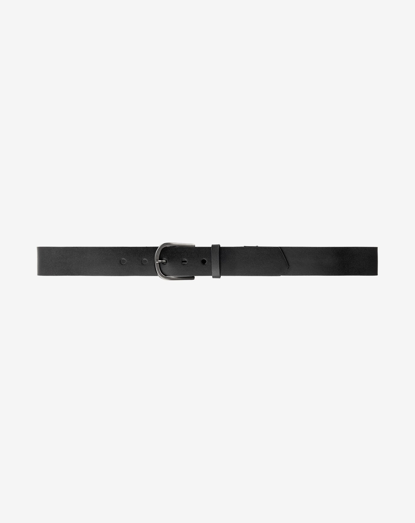 TravisMathew Jinx 2.0 Leather Belt - Black