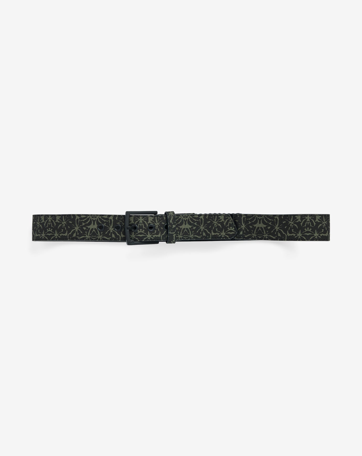 TravisMathew Vine City Canvas Stretch Belt - Black