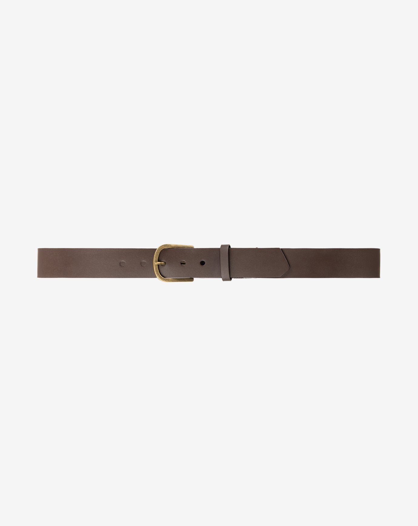 TravisMathew Jinx 2.0 Leather Belt - Dark Brown